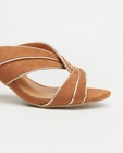 Chaussures - Tongs brunes à talon Sprox