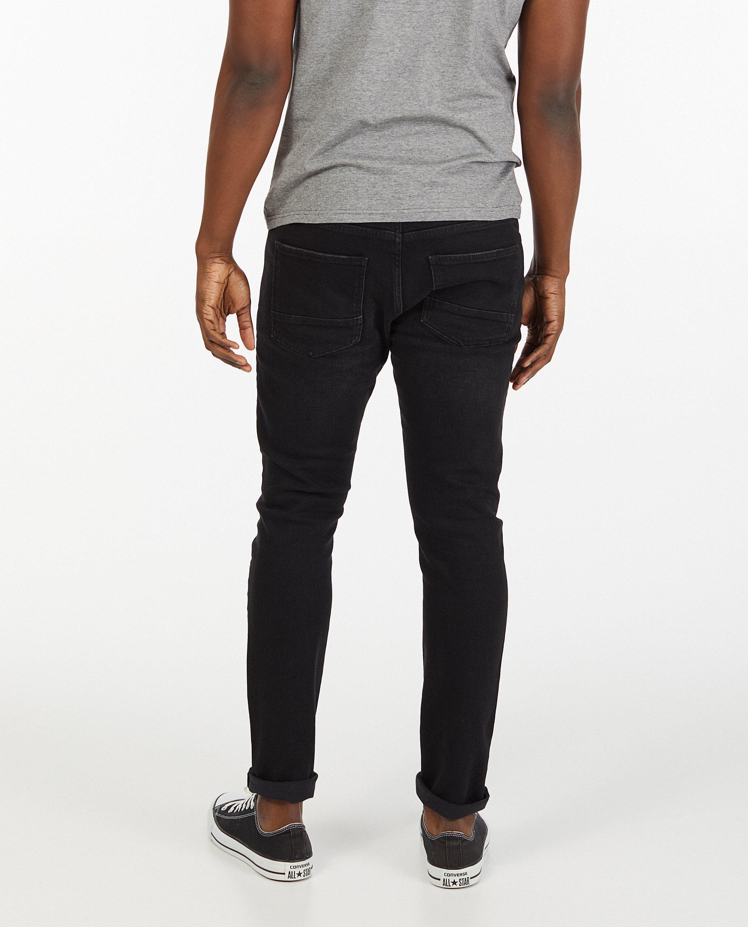 Jeans - Jeans tapered fit noir Luke
