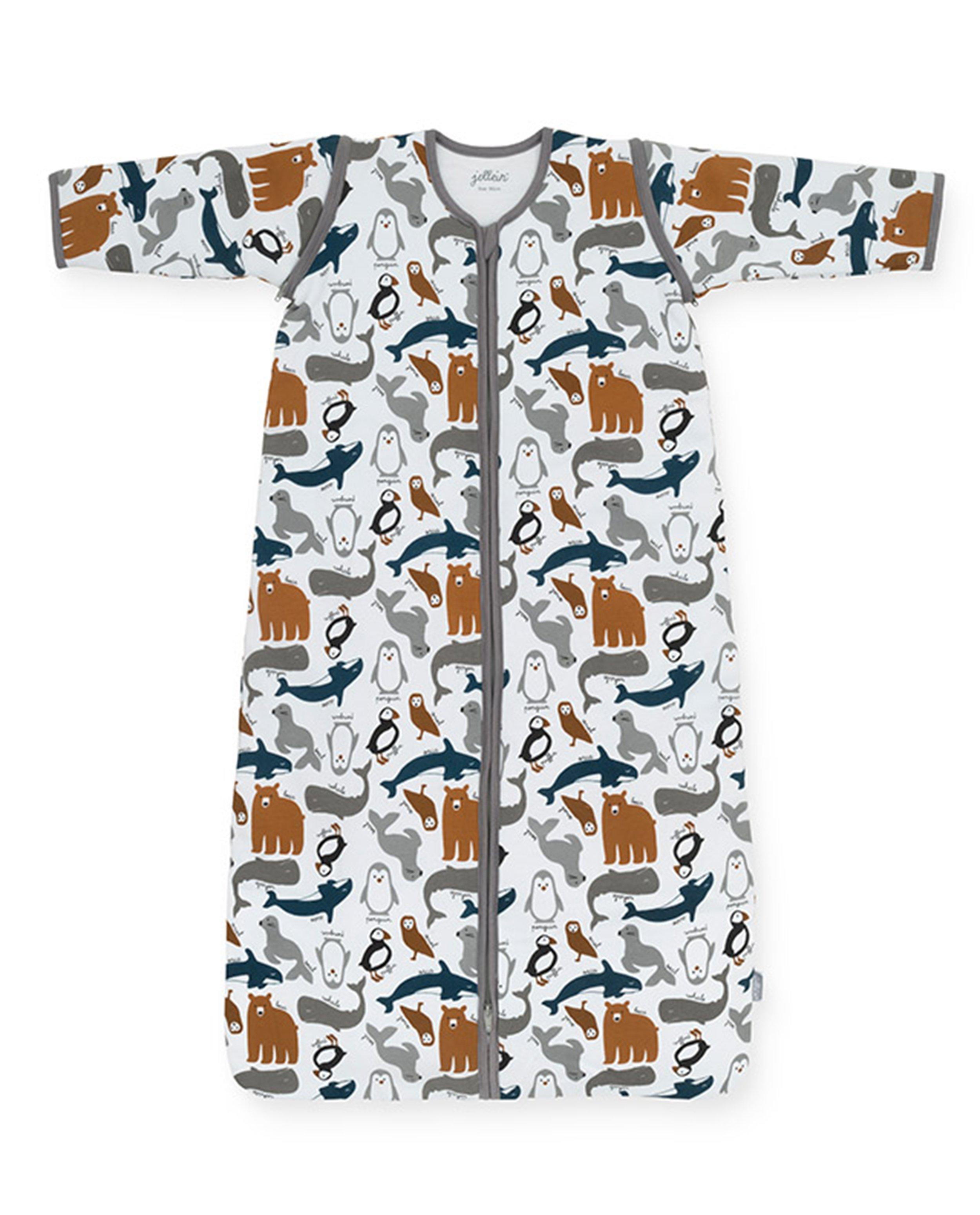 Slaapzak met print Jollein - 90 cm - dierenprint - Jollein