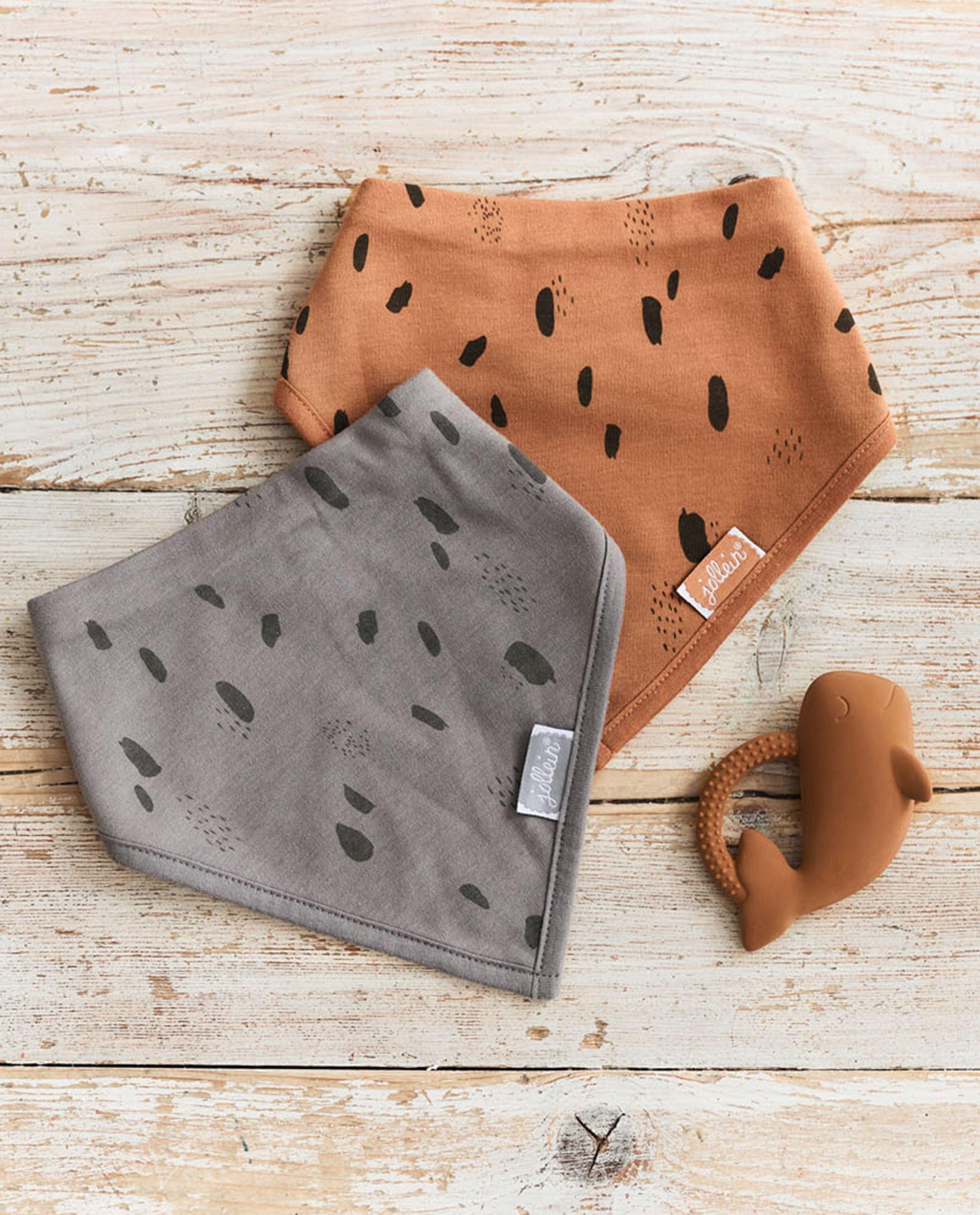Babyspulletjes - 2 bandana slabbetjes Jollein