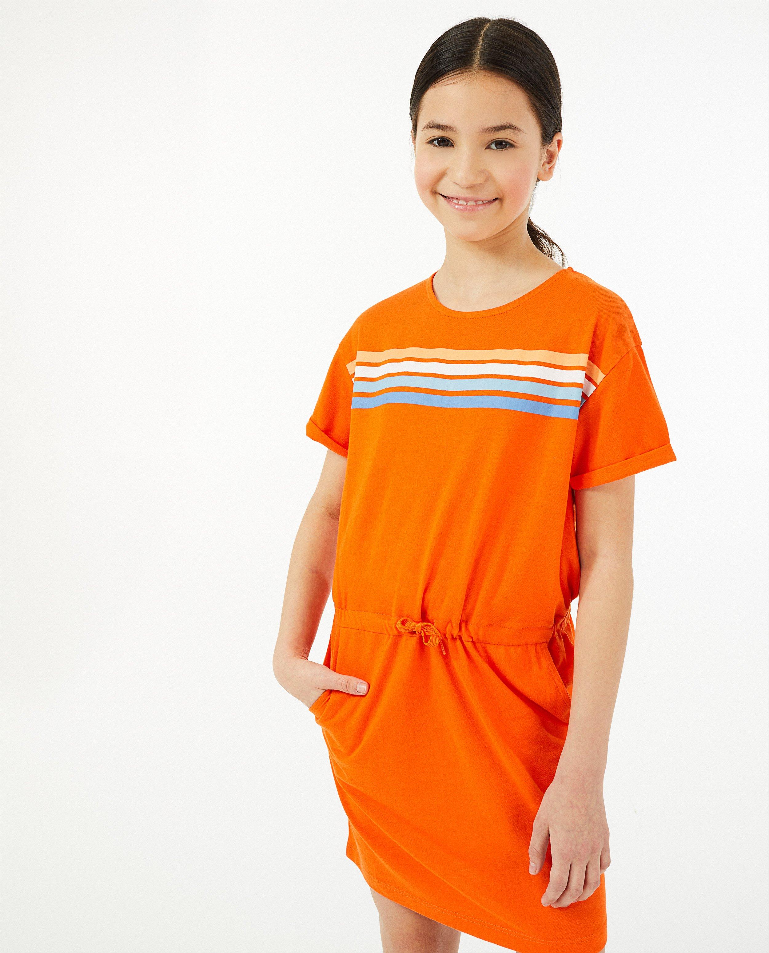 Robes - Robe orange, rayures BESTies