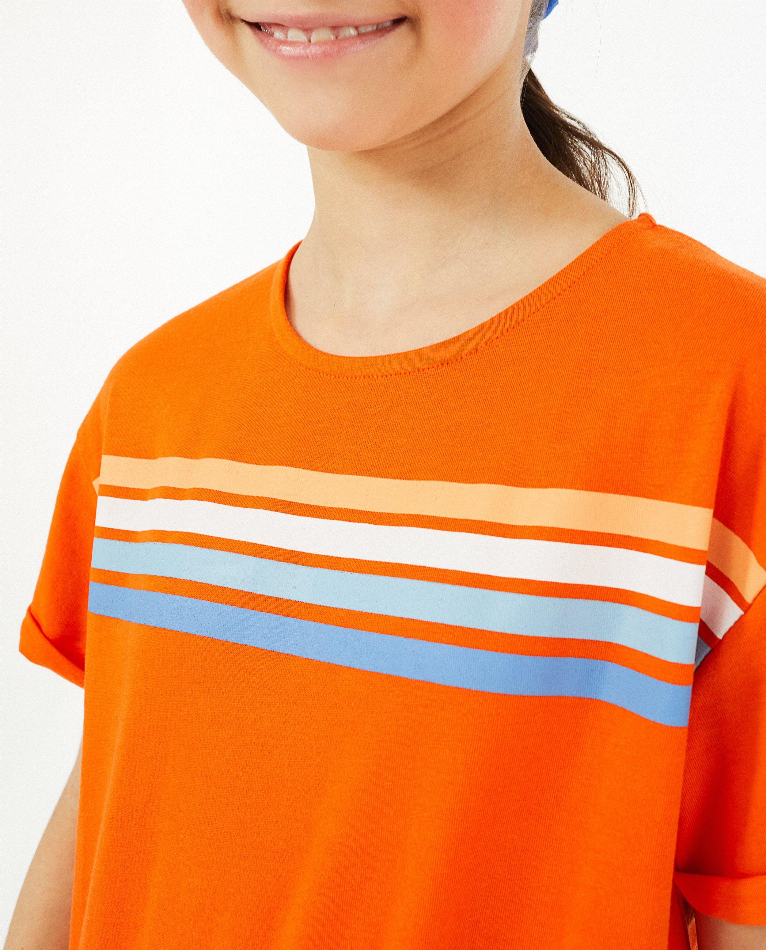 Robes - Robe orange, rayures BESTies