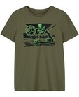 T-shirts - Grijs T-shirt met print BESTies