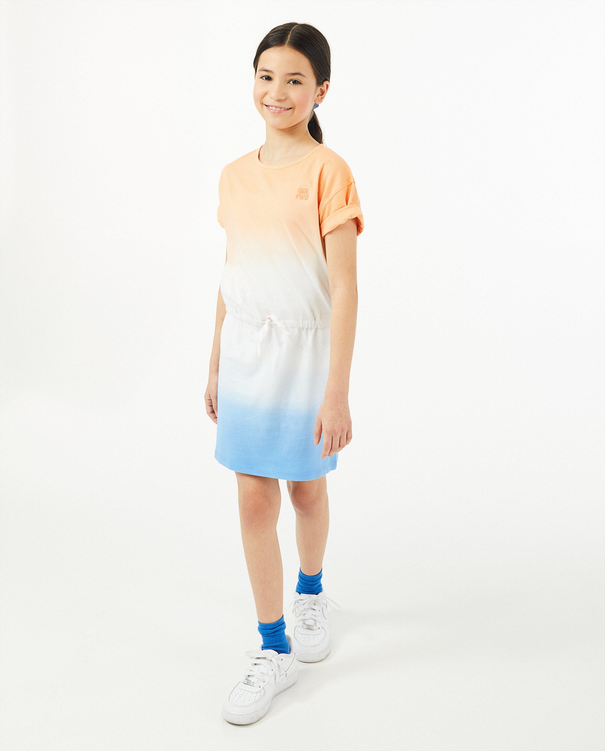 Robe en coton bio avec un imprimé en dégradé - stretch - Fish & Chips