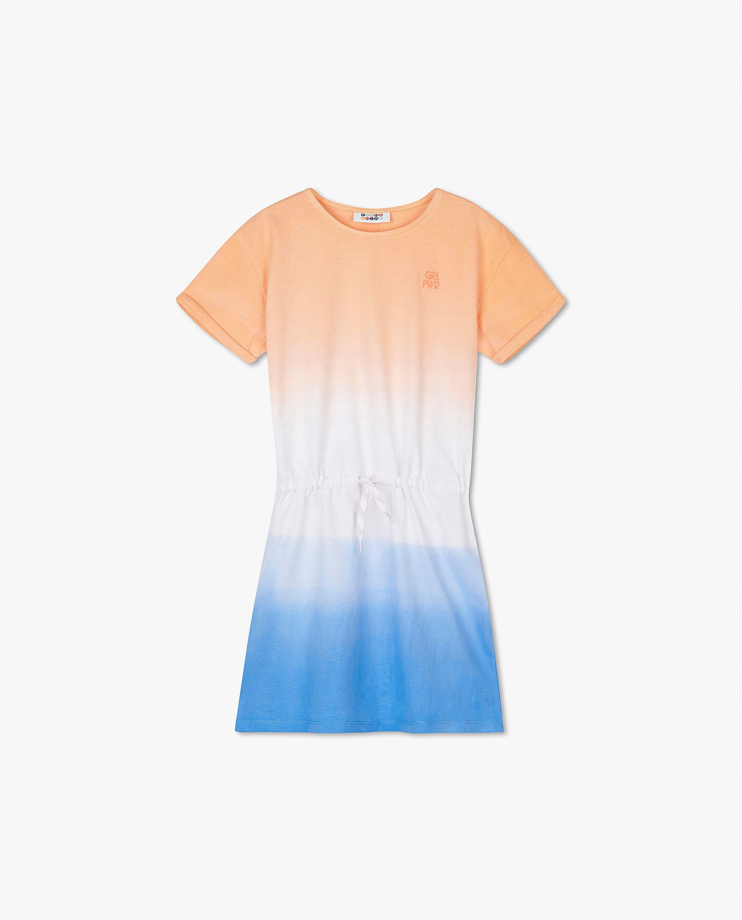 Robes - Robe en coton bio avec un imprimé en dégradé
