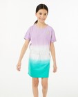 Biokatoenen jurk met gradiëntprint - stretch - Fish & Chips