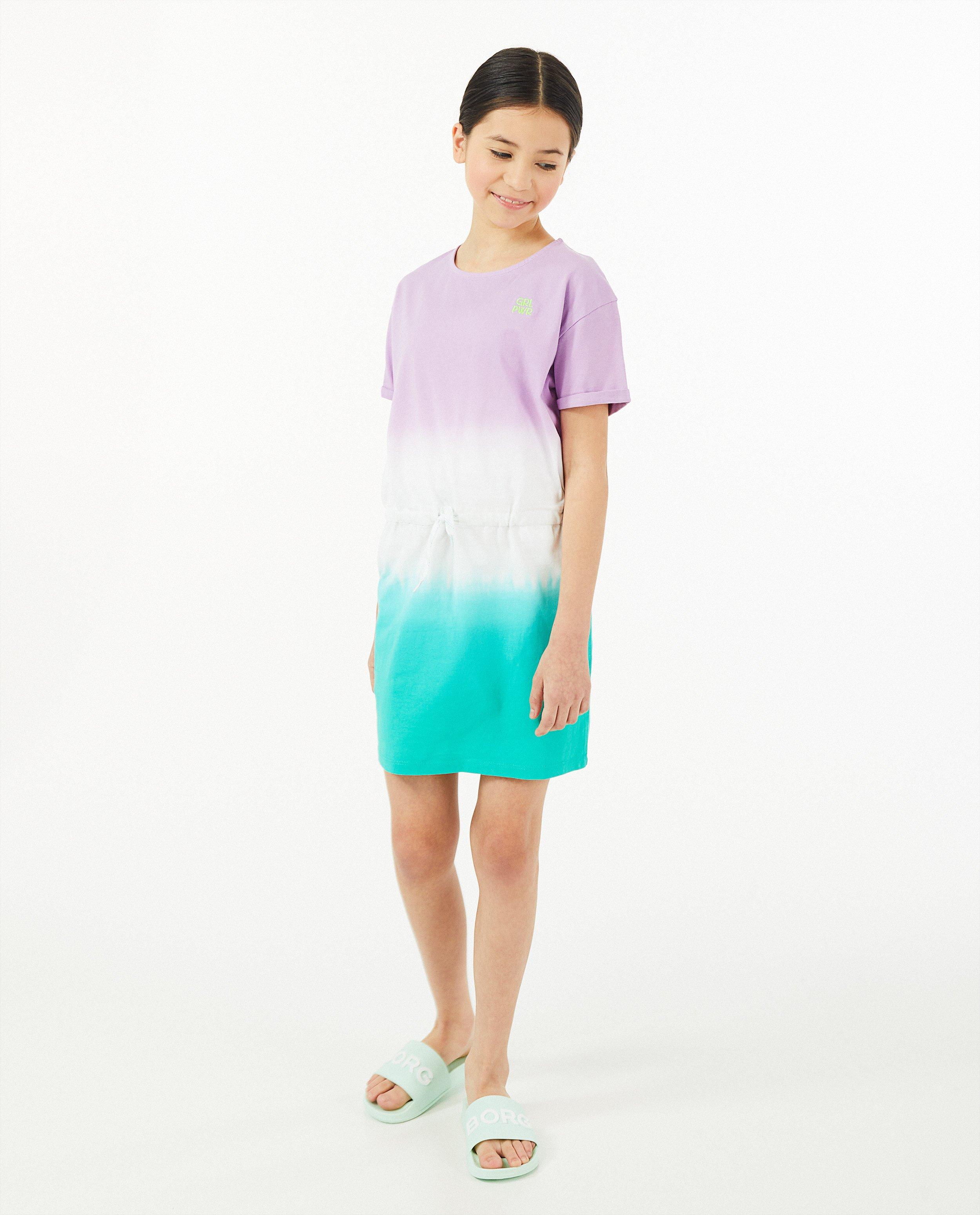 Robes - Robe en coton bio avec un imprimé en dégradé