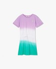 Kleedjes - Biokatoenen jurk met gradiëntprint