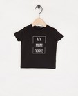 Twinning baby T-shirt met opschrift - #familystoriesjbc - Familystories