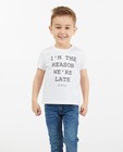 T-shirts - Twinning kids T-shirts met opschrift