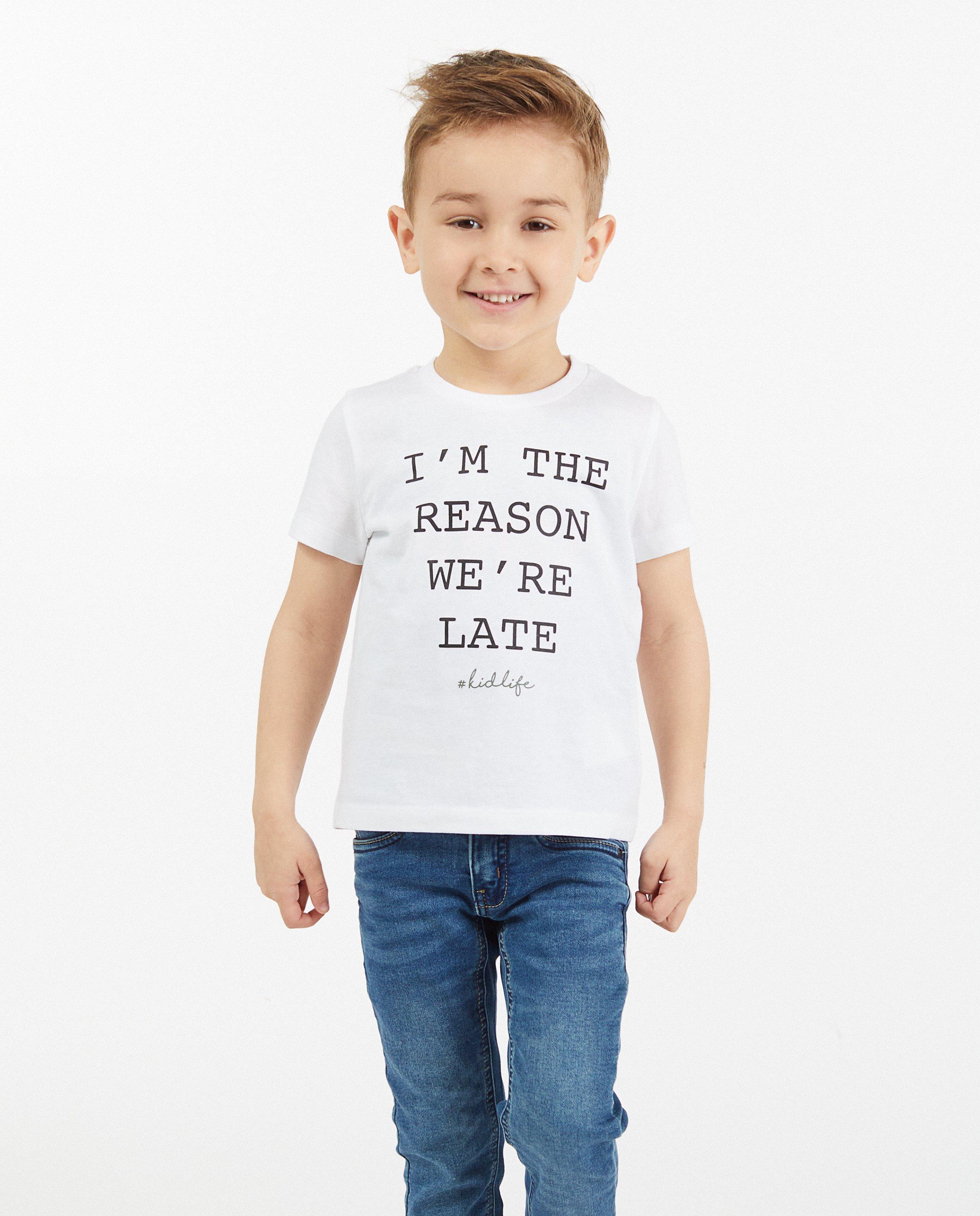 T-shirts - Twinning kids T-shirts met opschrift