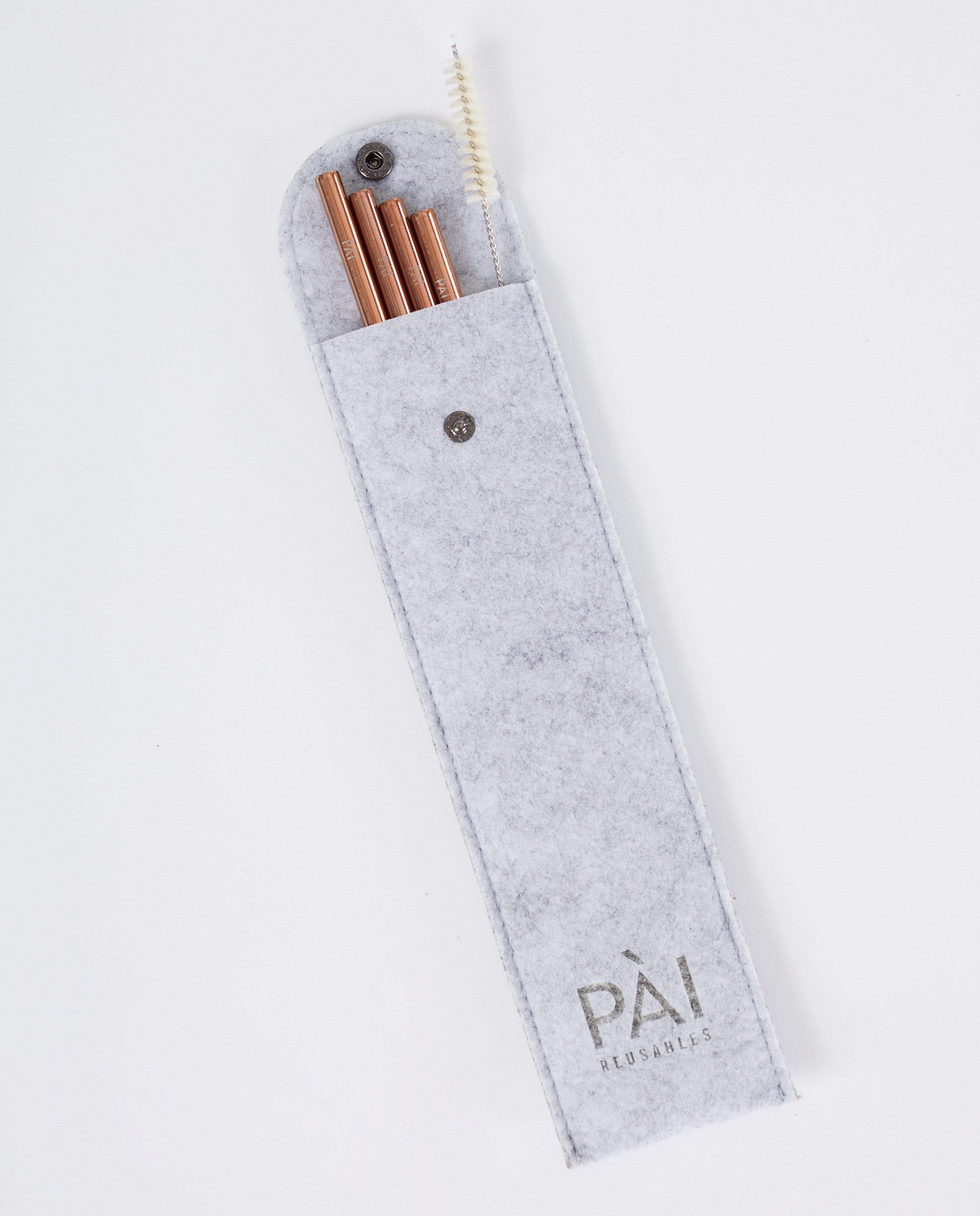Cadeaux - Ensemble de pailles réutilisables PÁI