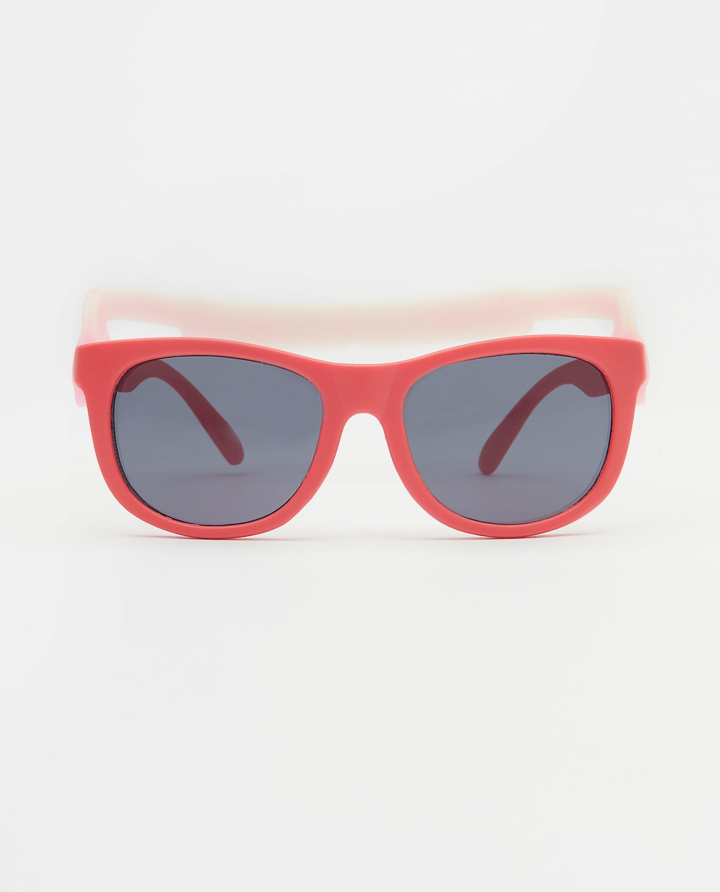 Lunettes de soleil rouges pour bébés - avec élastique amovible - JBC