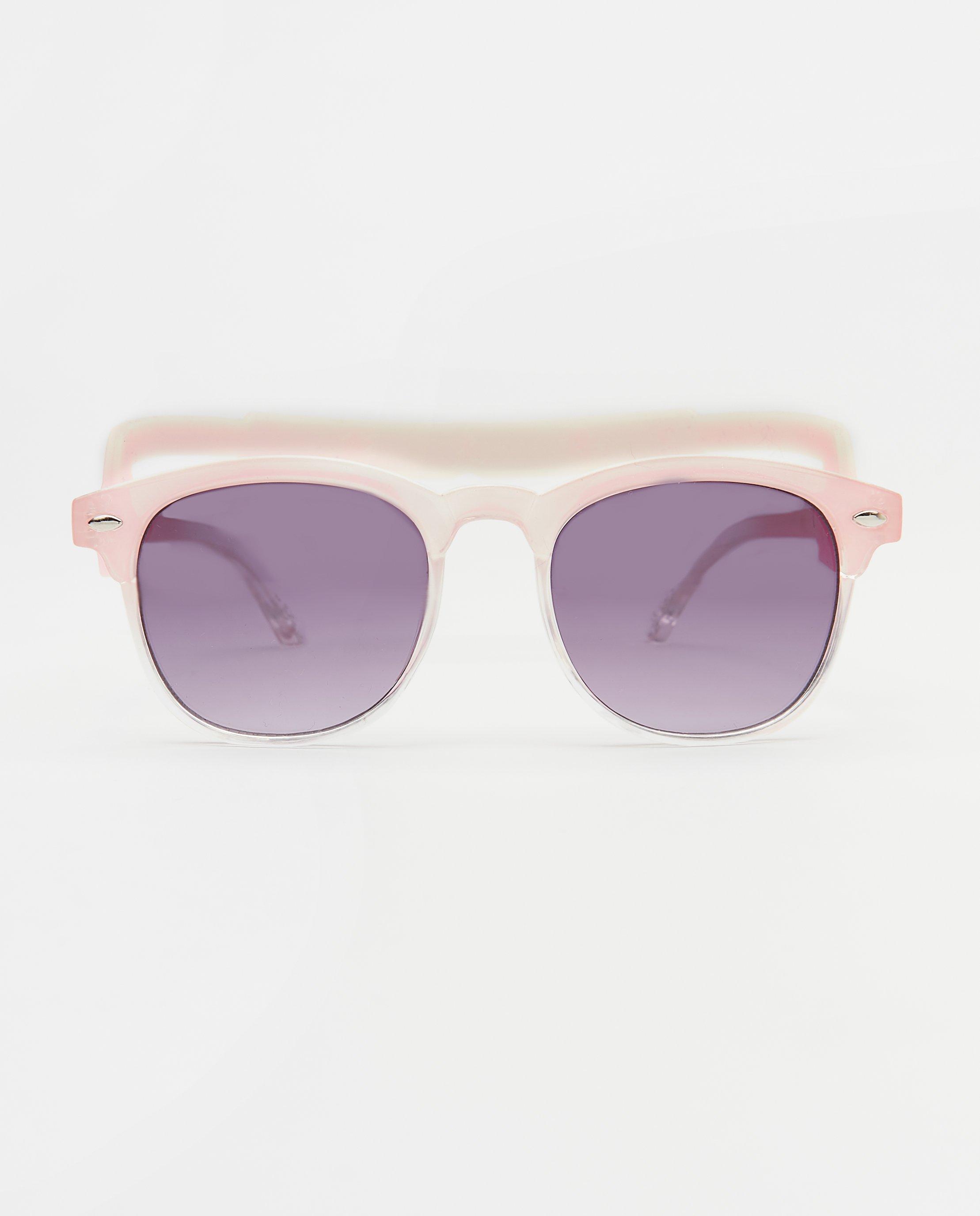 Lunettes de soleil roses pour bébés - avec élastique amovible - JBC