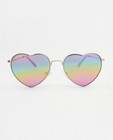 Hartvormige zonnebril - in roze - JBC