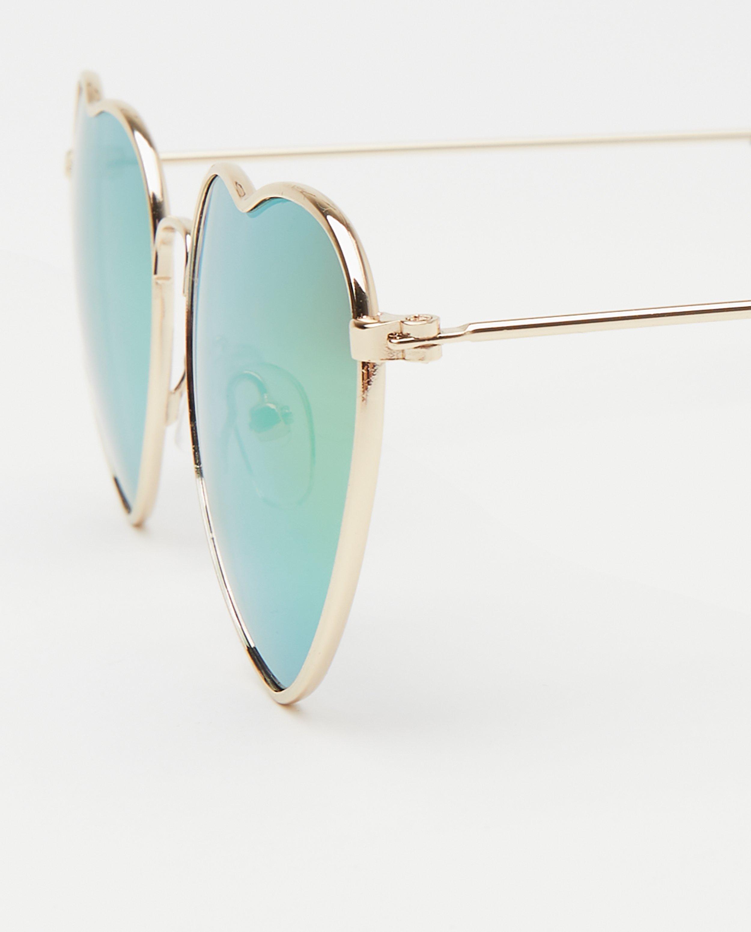Lunettes de soleil - Lunettes de soleil en forme de cœur