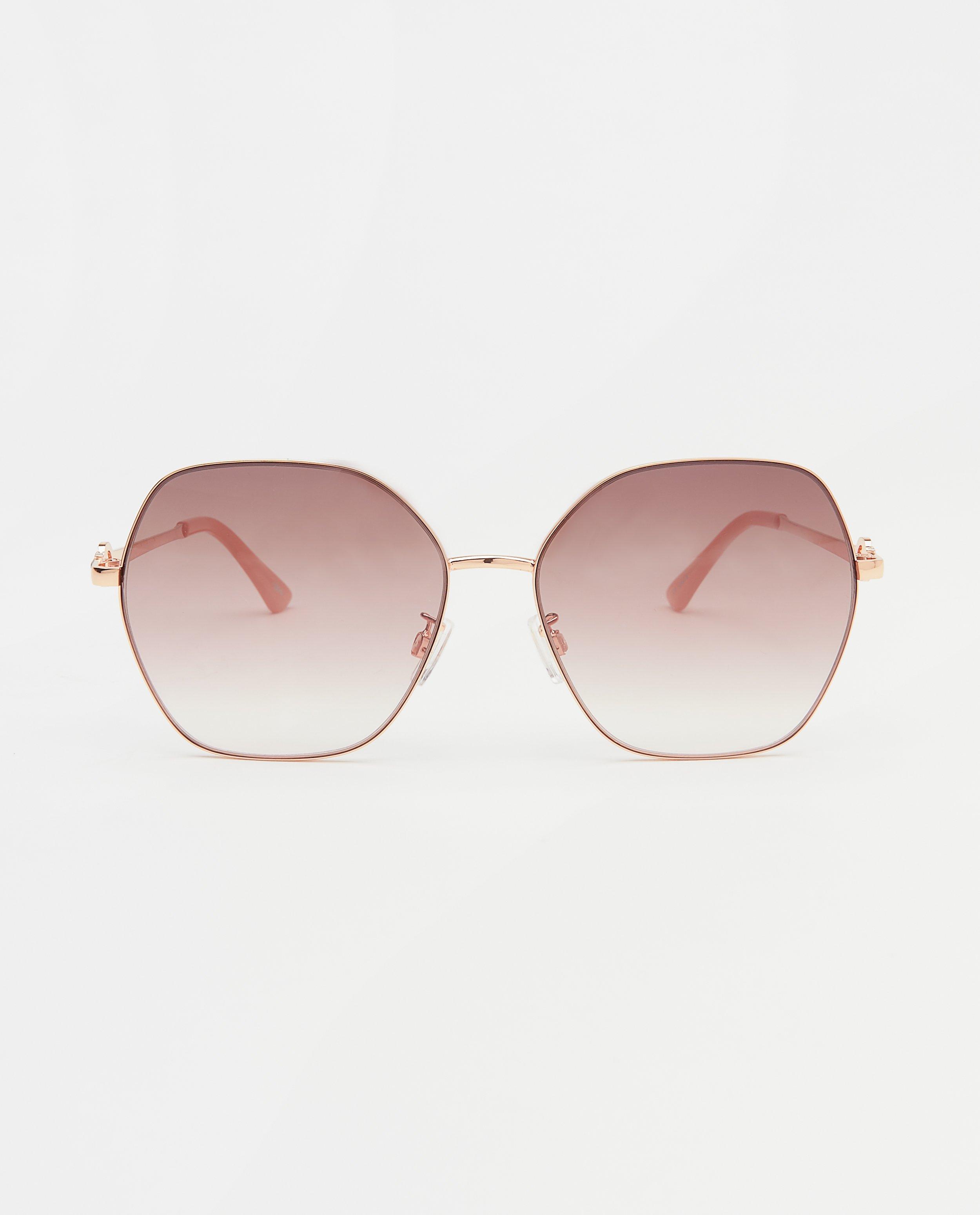 Lunettes de soleil or rose - monture métallique - JBC