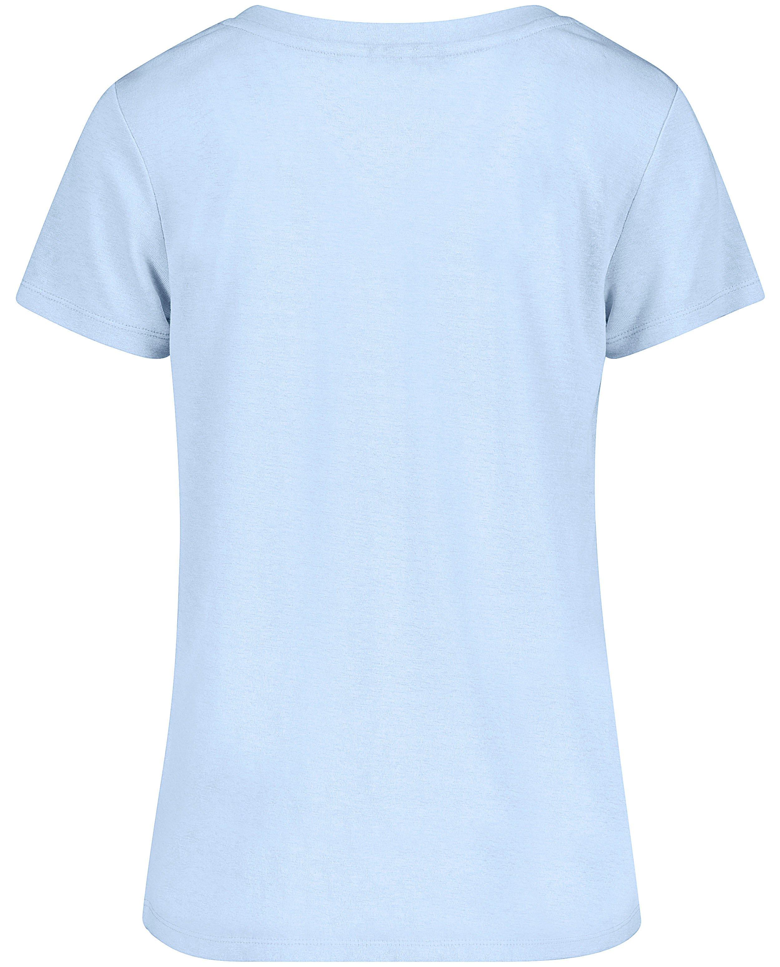 Geel T-shirt met V-hals Sora - Product Detail - lichtblauw - afbeelding nummer 6
