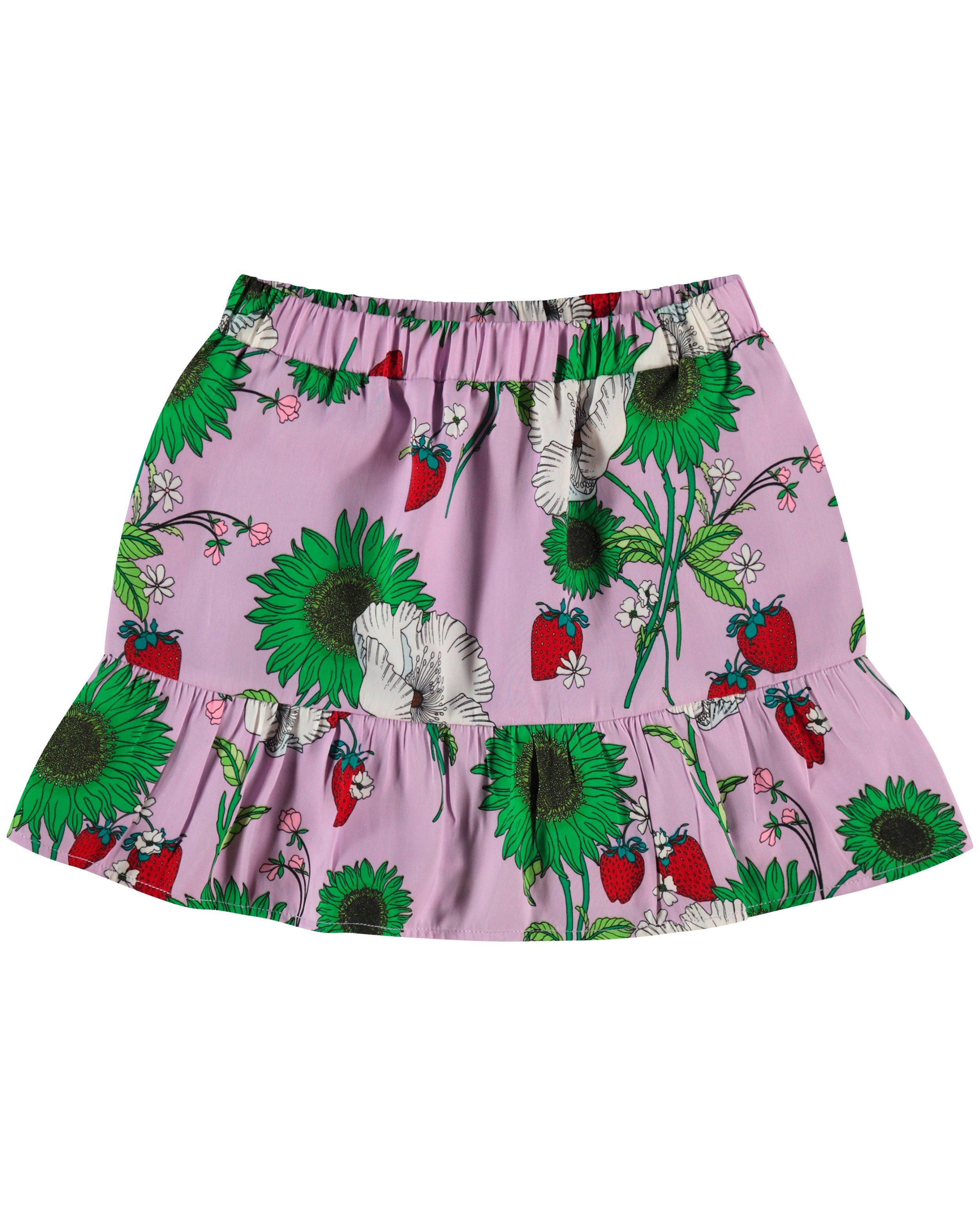Rokken - Lila rok met print Marylène Madou