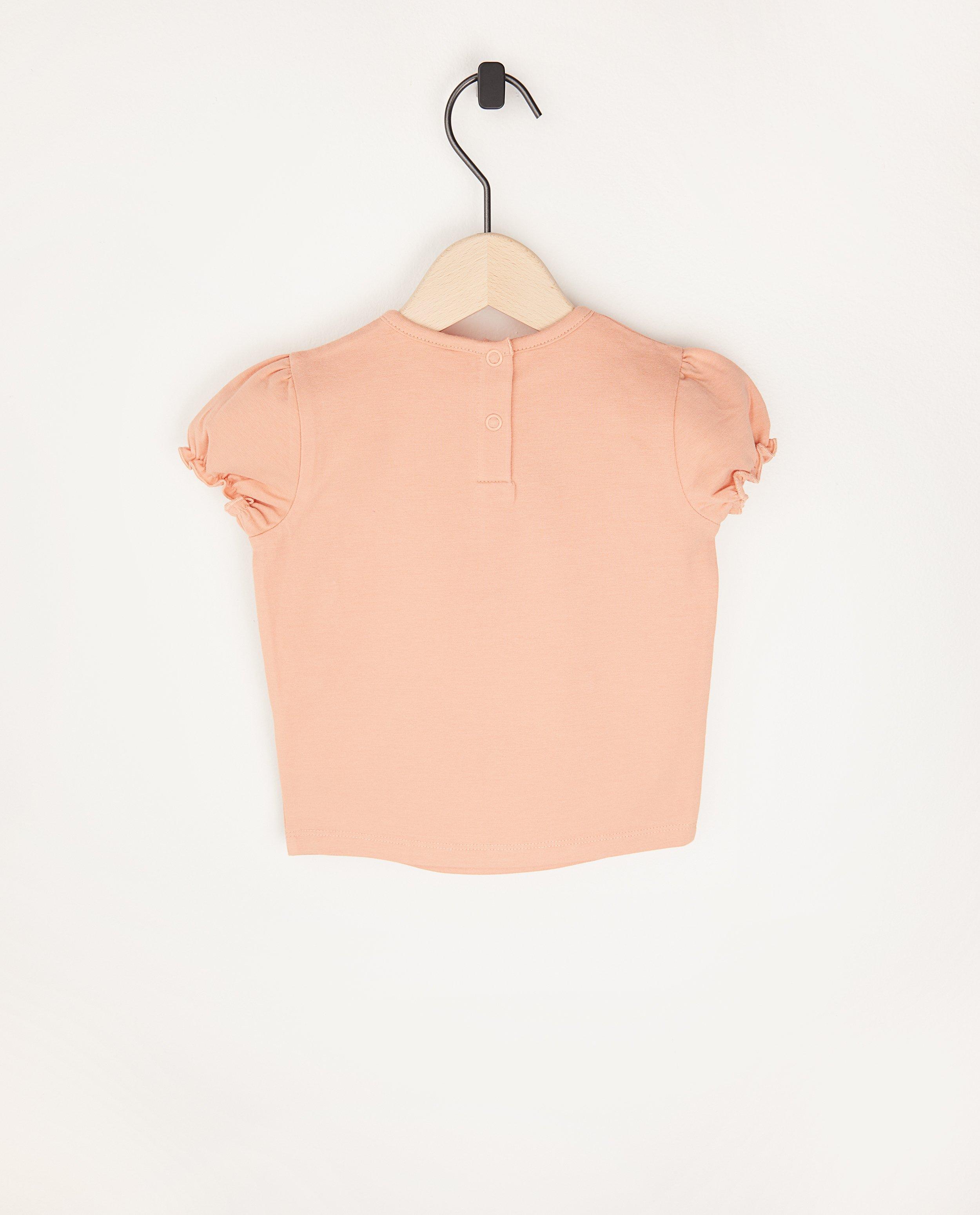 T-shirts - T-shirt blanc à broderie