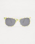 Witte zonnebril met ananasprint - met kunststof montuur - JBC