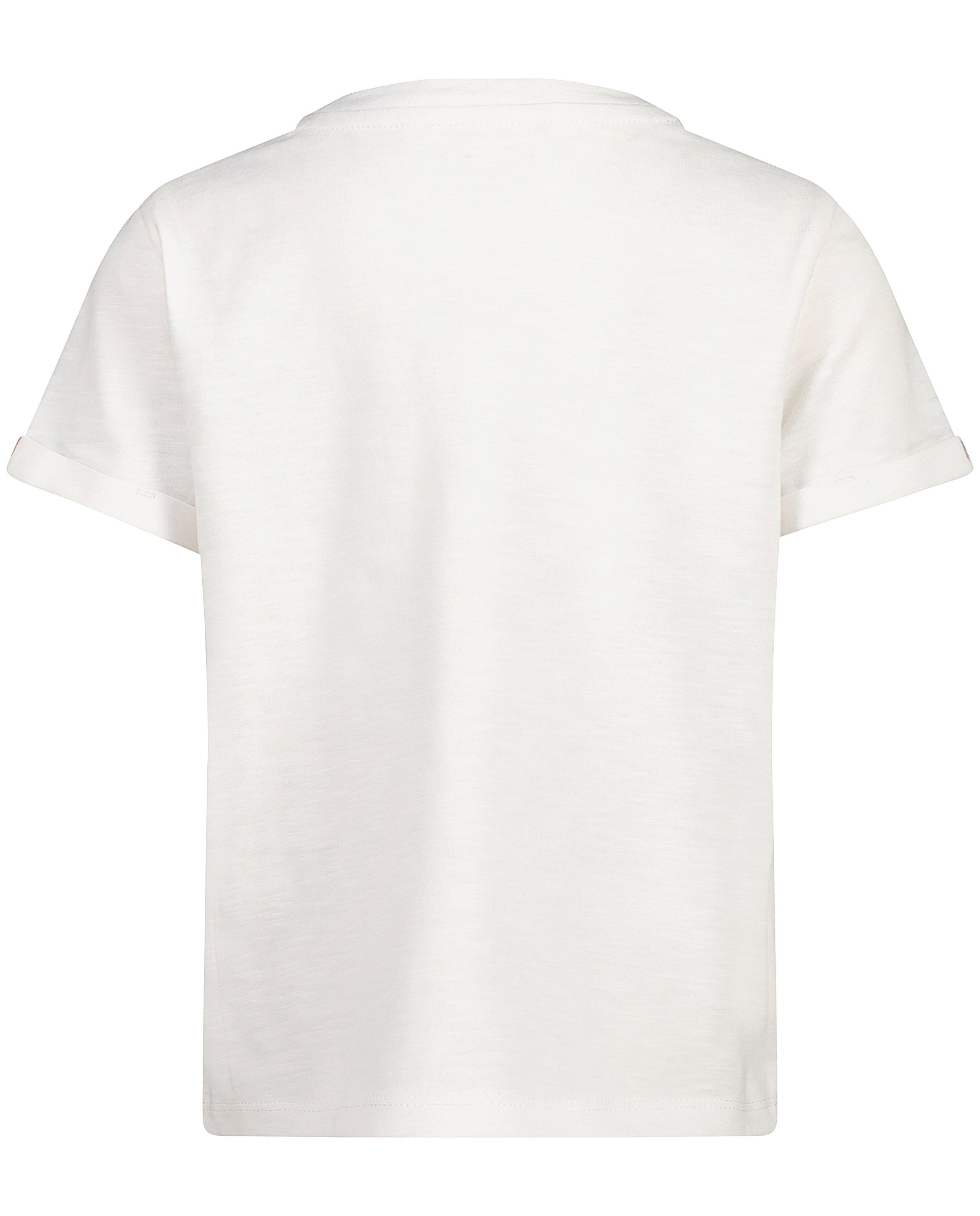 T-shirts - Wit T-shirt met opschrift