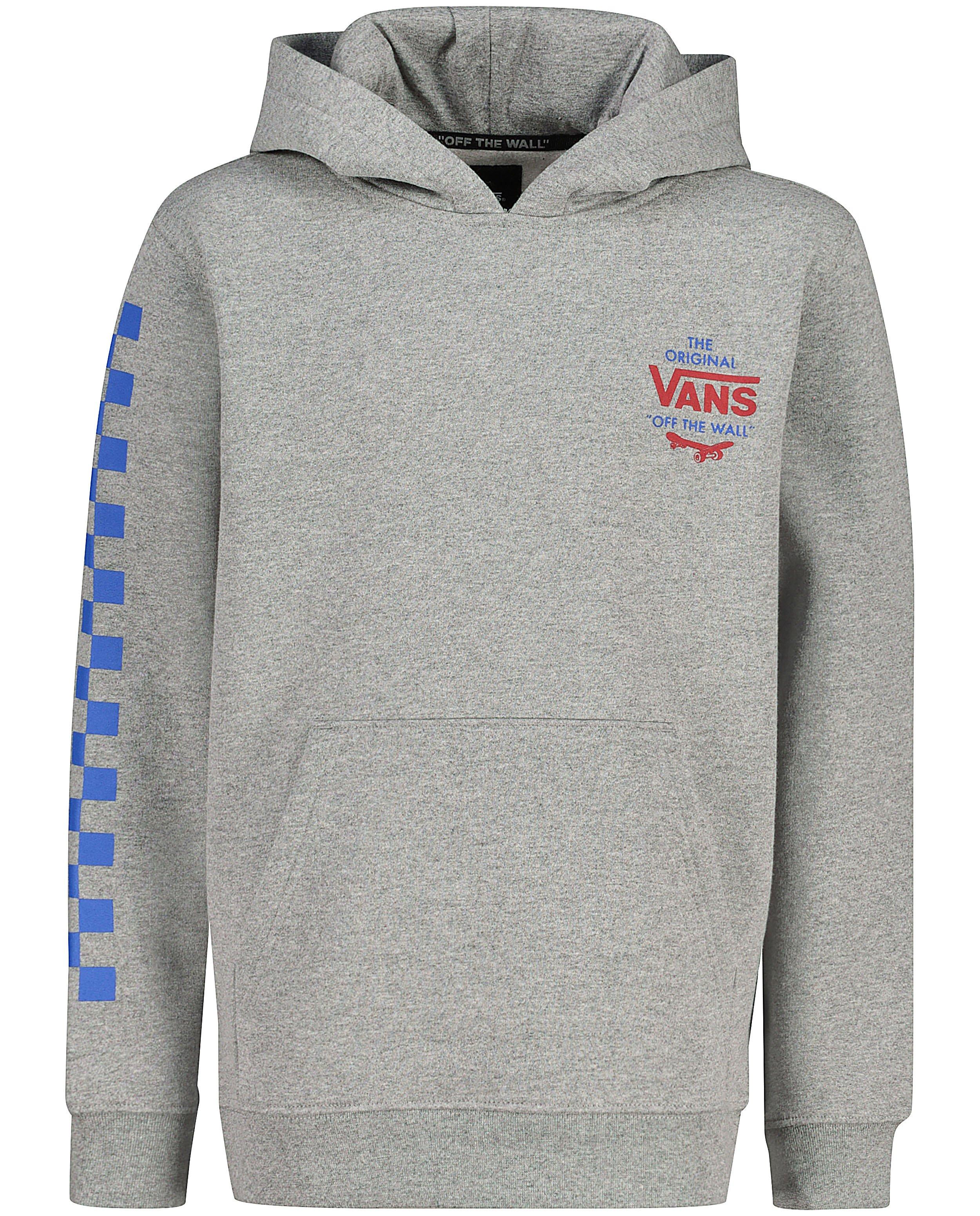 Sweat à capuche gris à imprimé Vans - chiné - Vans