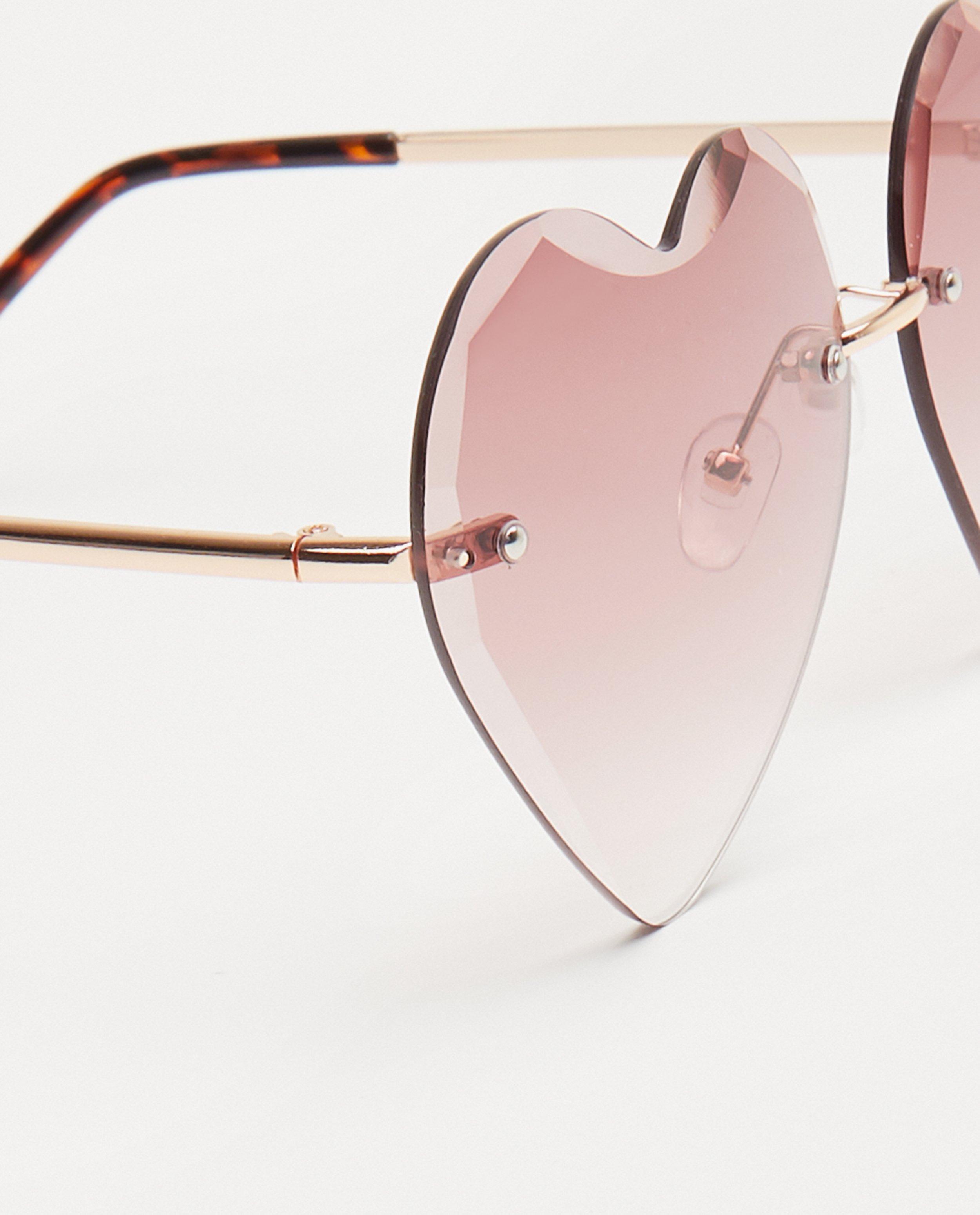 Lunettes de soleil - Lunettes de soleil en forme de cœur