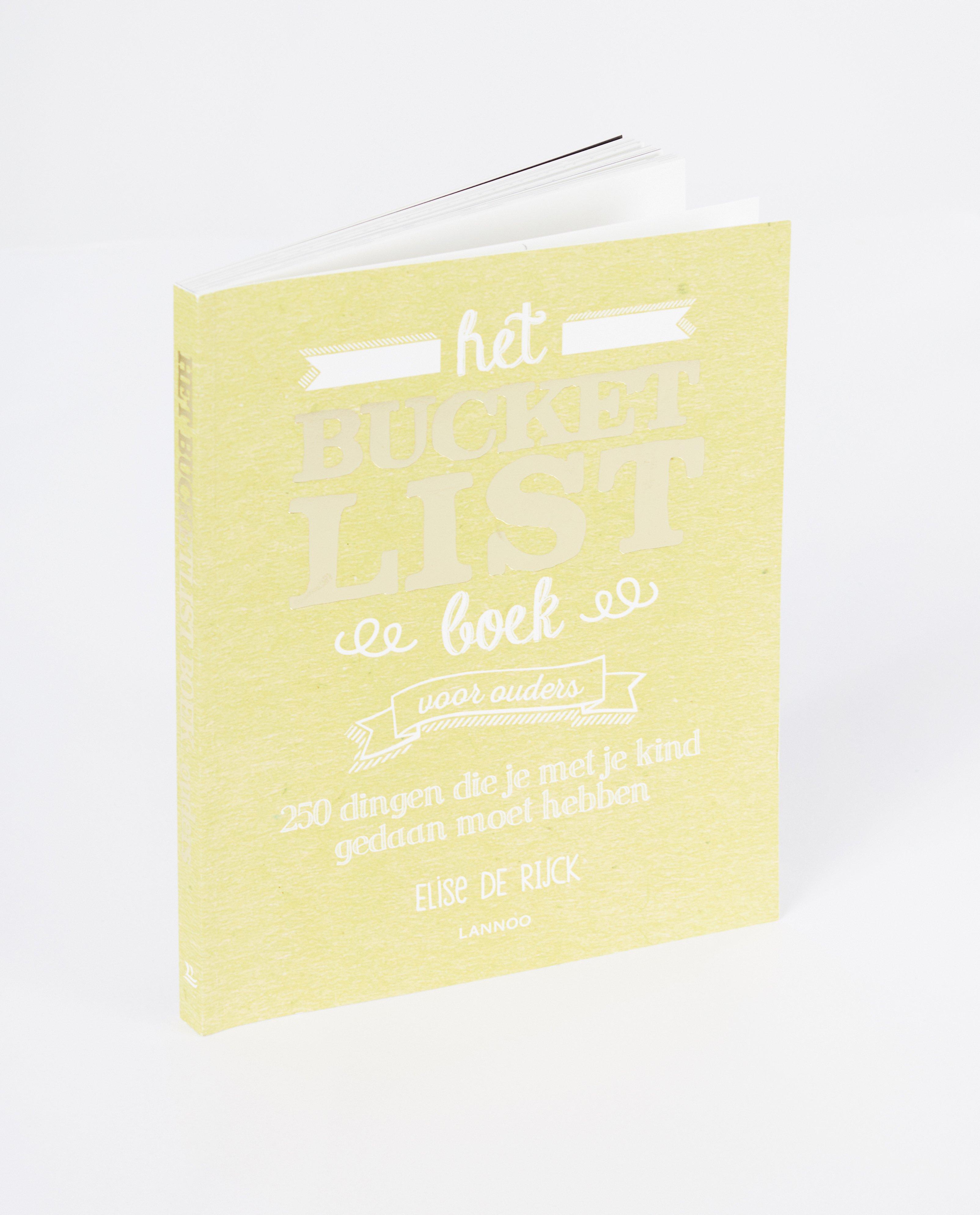 Het Bucketlist boek voor ouders - Elise De Rijck - Lannoo
