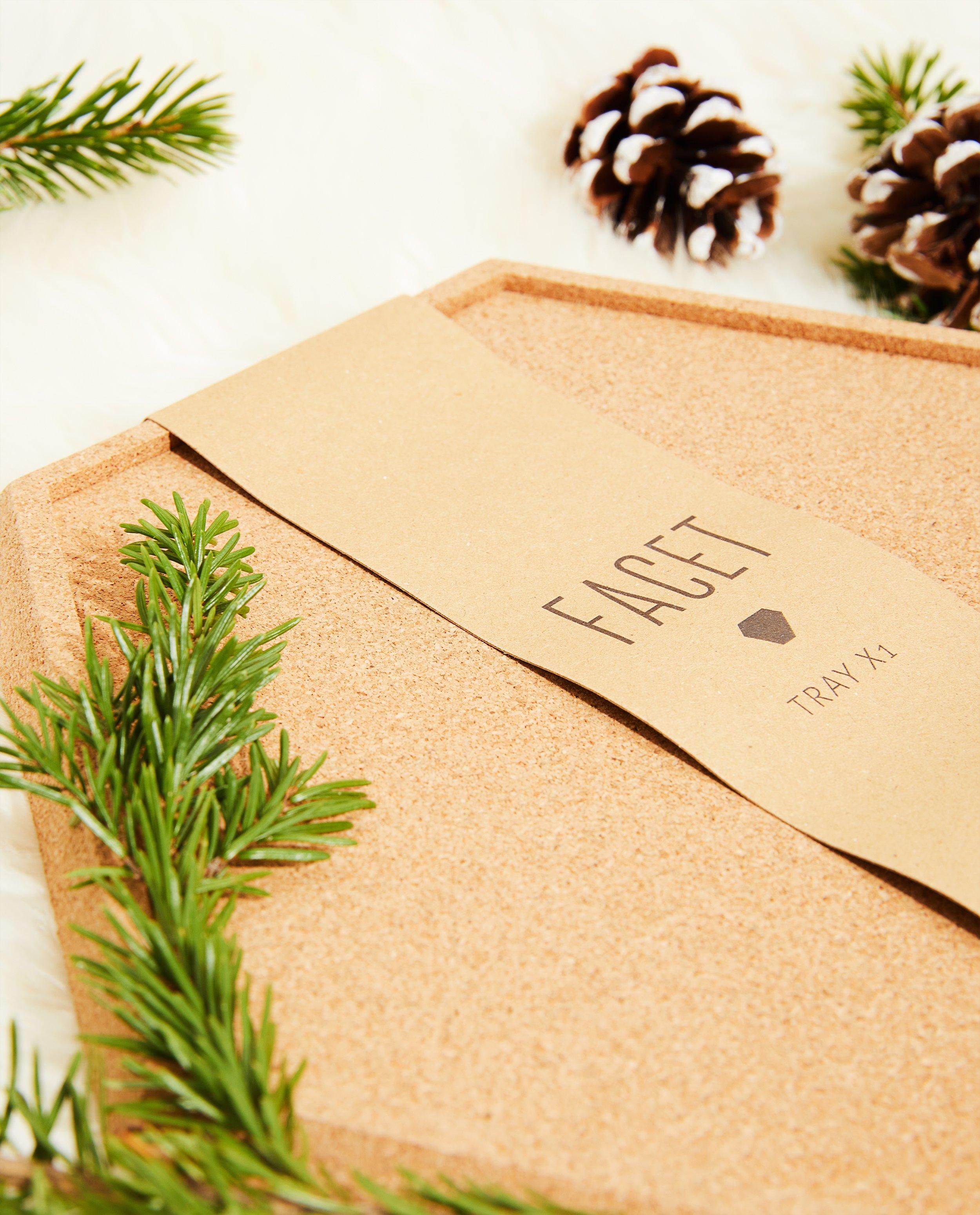 Cadeaux - Plateau de service en liège Atelier Pierre