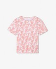 T-shirts - Roze T-shirt met tie dye BESTies