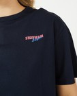 T-shirts - Cropped T-shirt in blauw Steffi Mercie