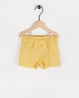 Short jaune en lyocell - avec nœud - Cuddles and Smiles