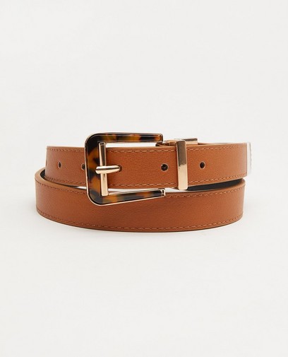 Ceinture brun noir réversible Pieces Ceinture brun noir réversible Pieces