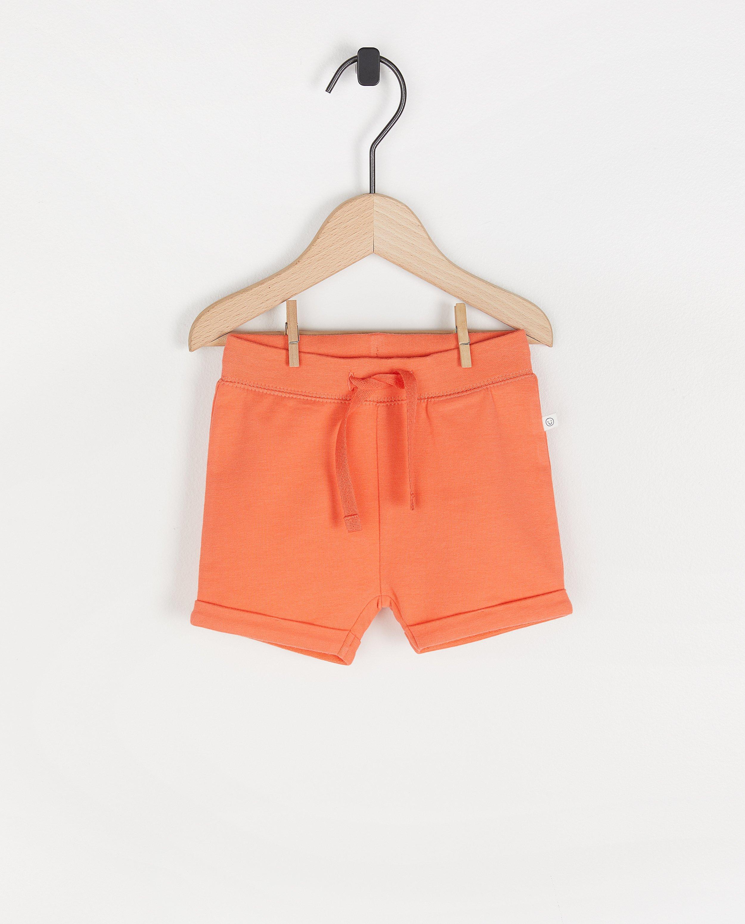 Short en coton bio - avec des jambes repliées - Cuddles and Smiles