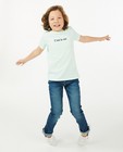 Mintgroen T-shirt BESTies, 7-14 jaar - met opschrift - Besties