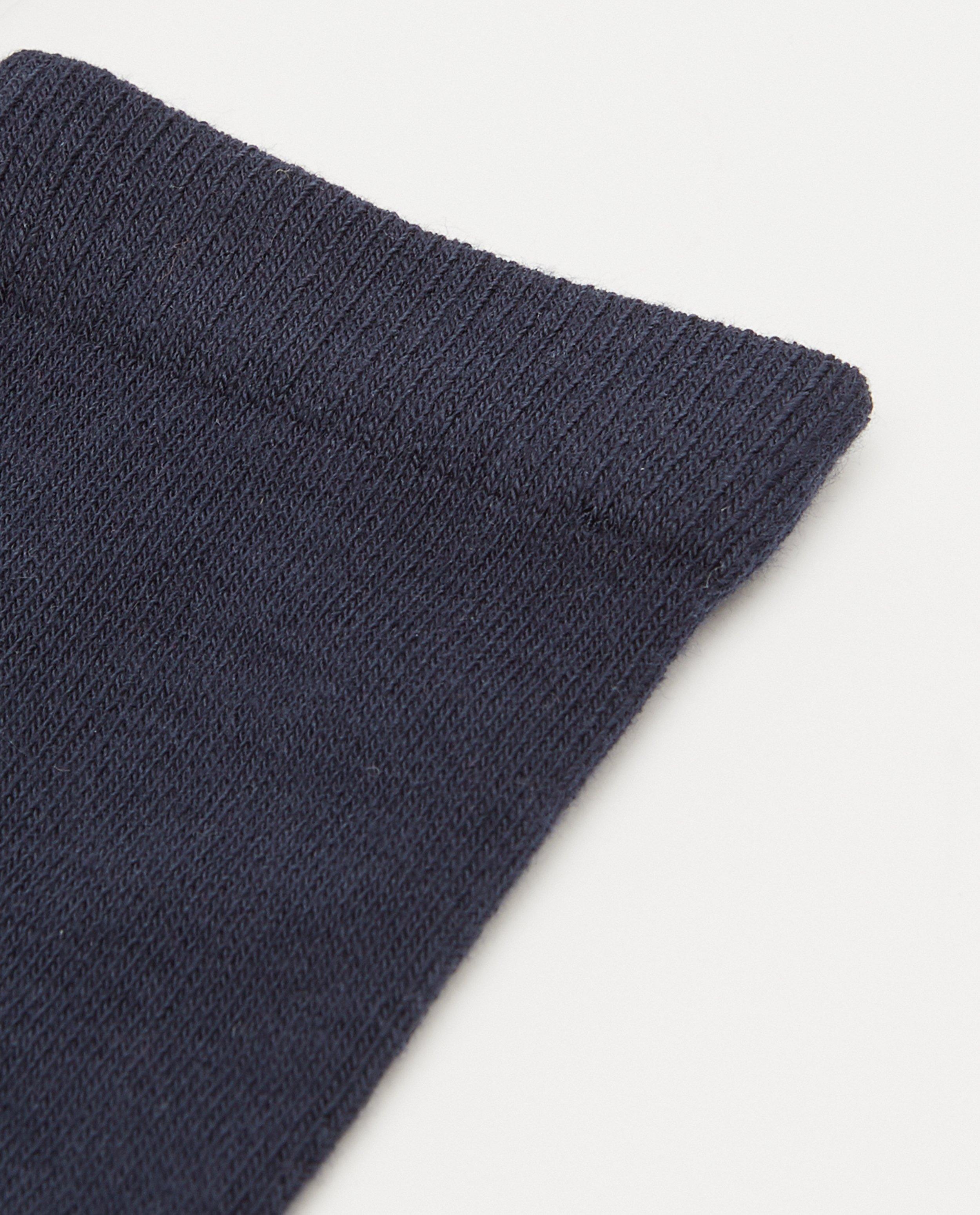 Chaussettes - Mi-bas bleu foncé