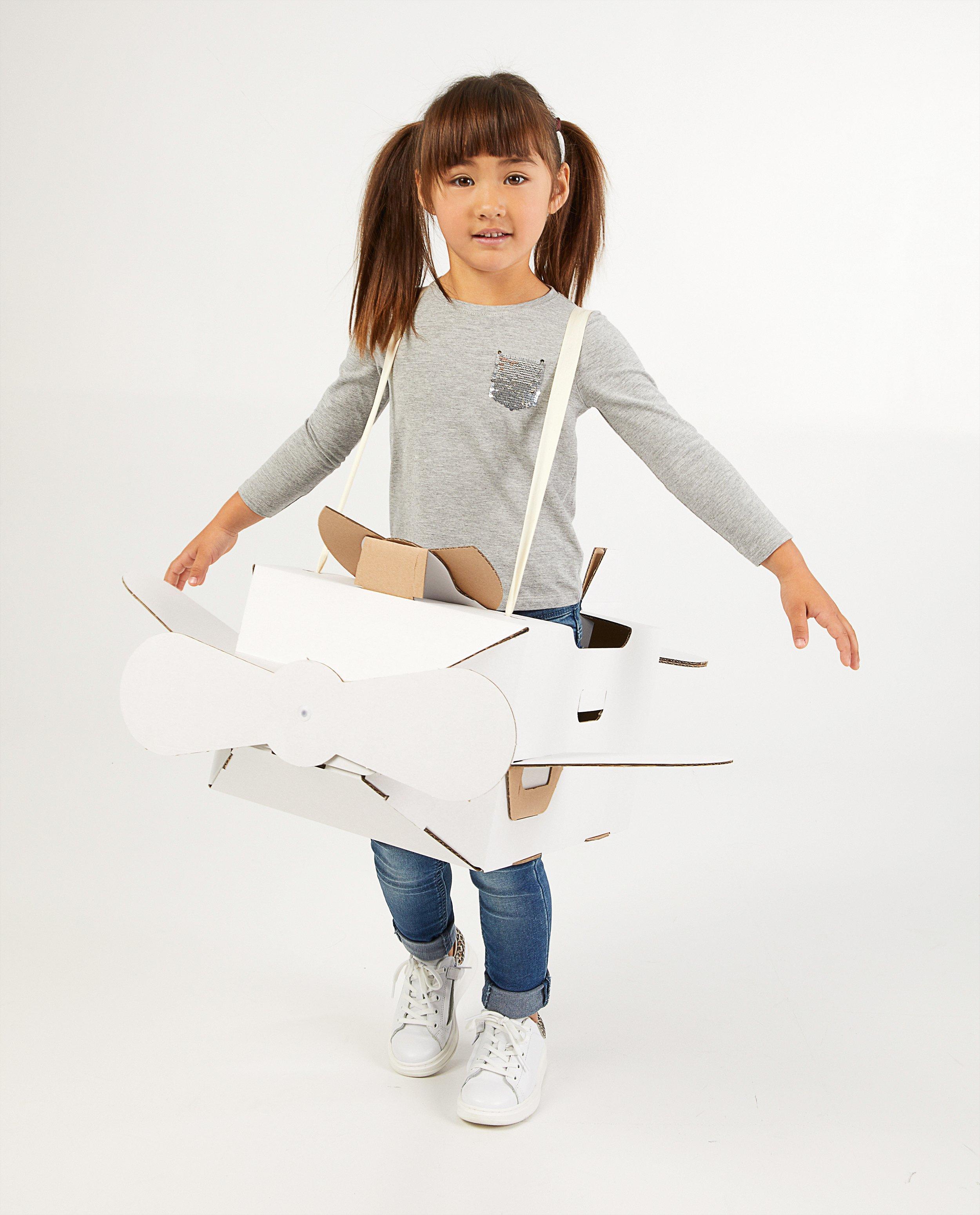 Cadeaux - Avion en carton Mister Tody