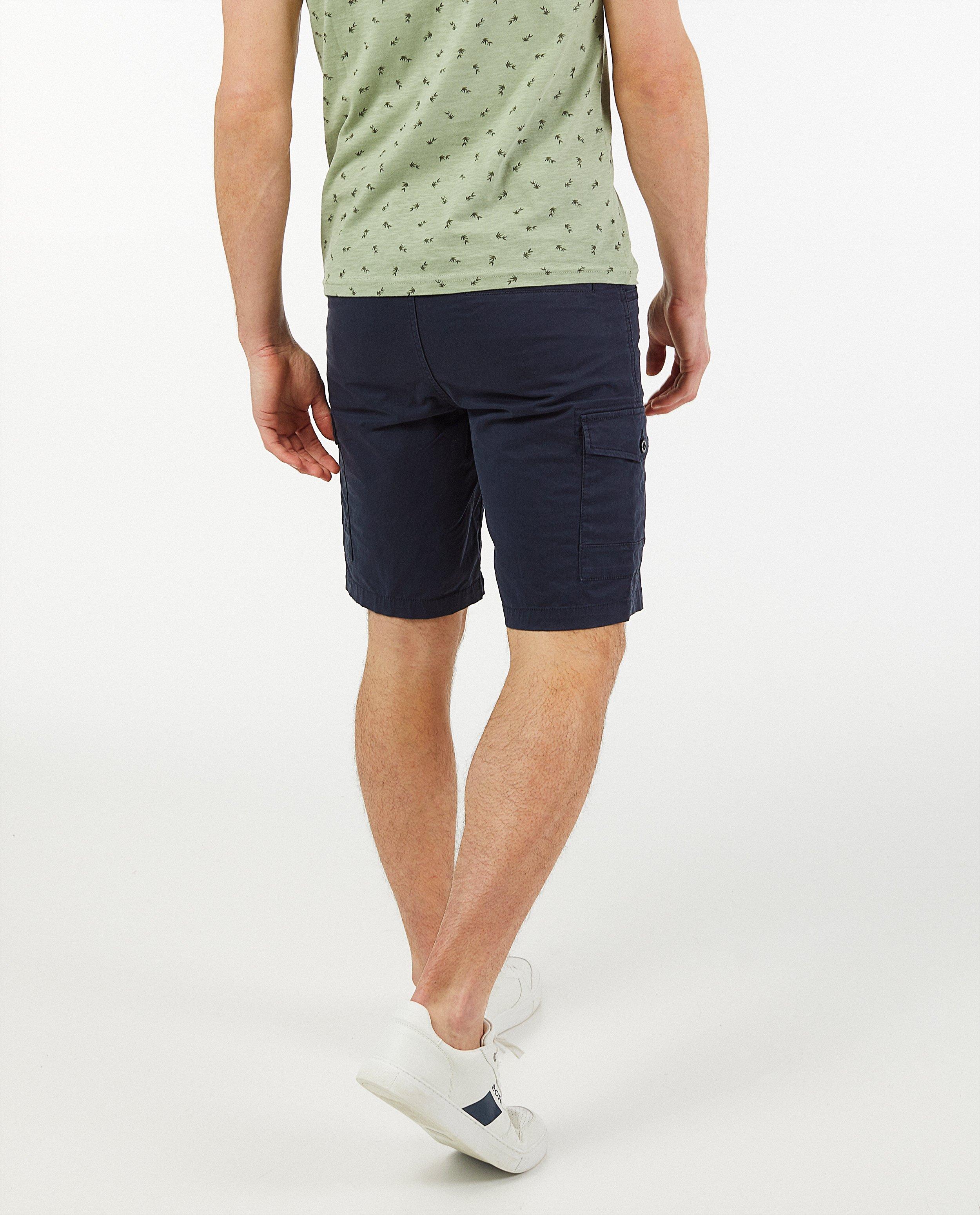 Shorts - Bermuda beige à poches à rabat