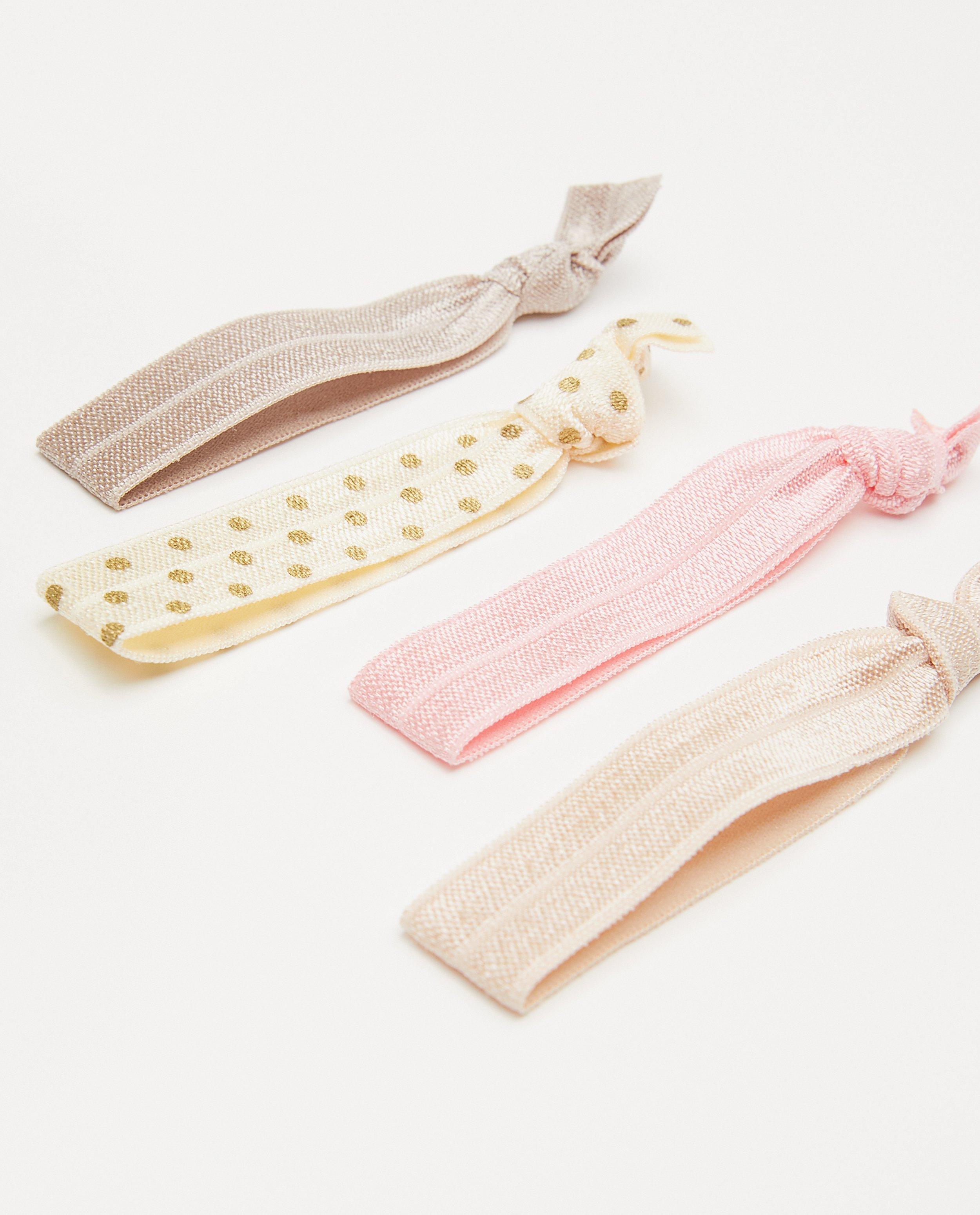 Bonneterie - Lot de 4 élastiques à cheveux #LikeMe