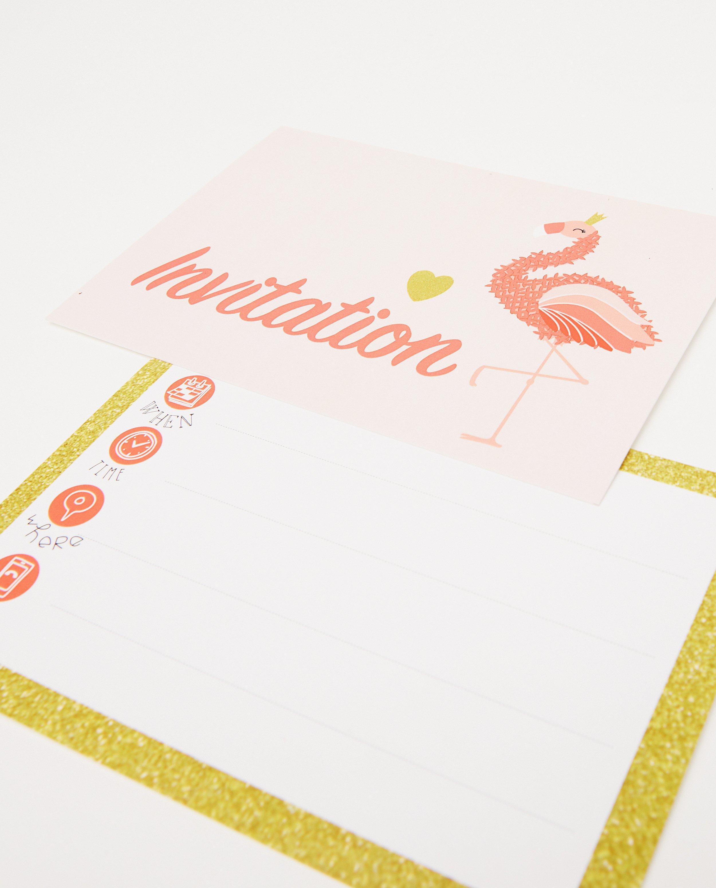 Cadeaux - Lot de 6 invitations d’anniversaire AVA x JBC