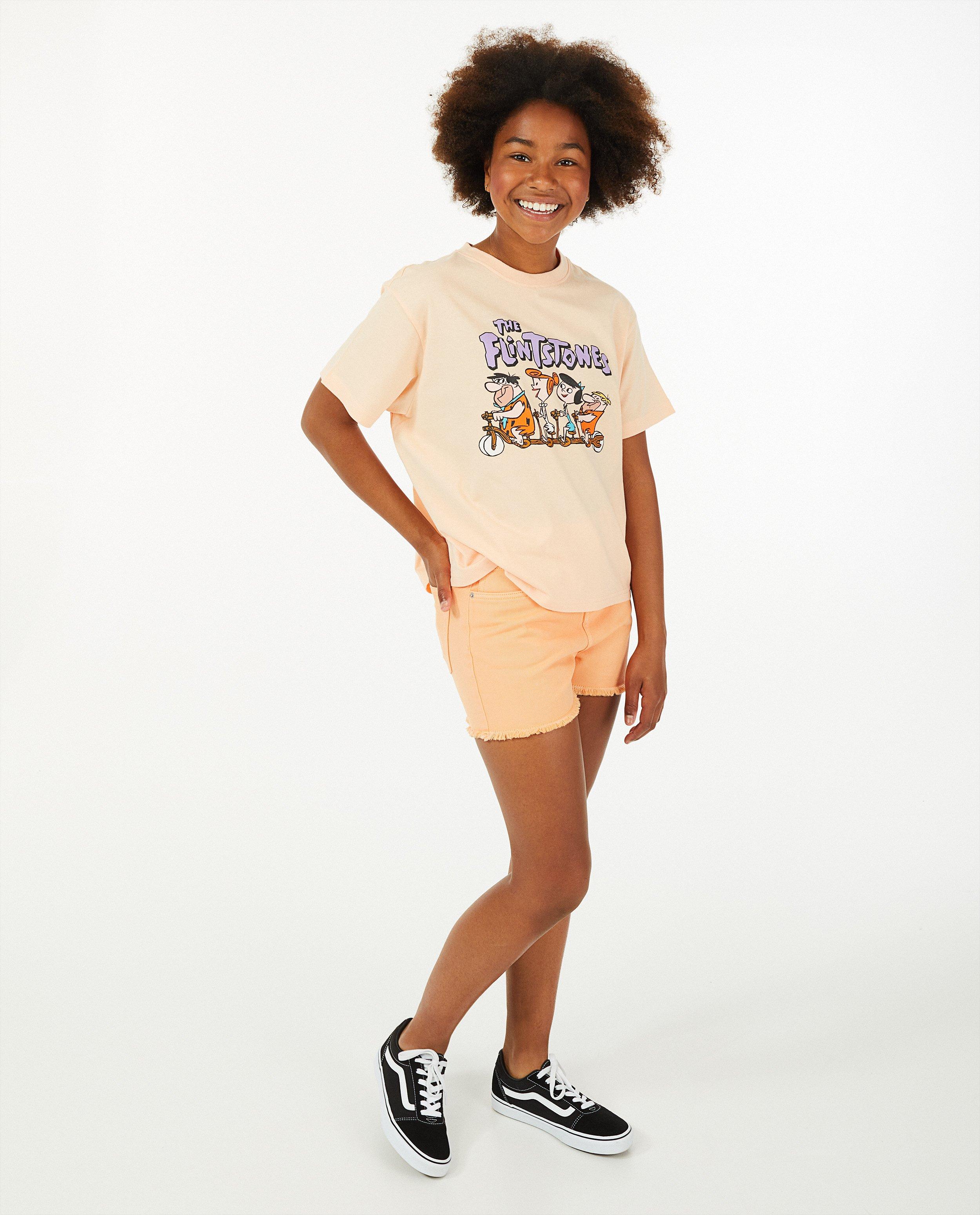 Oversized 'The Flintstones' T-shirt - van biokatoen - Groggy