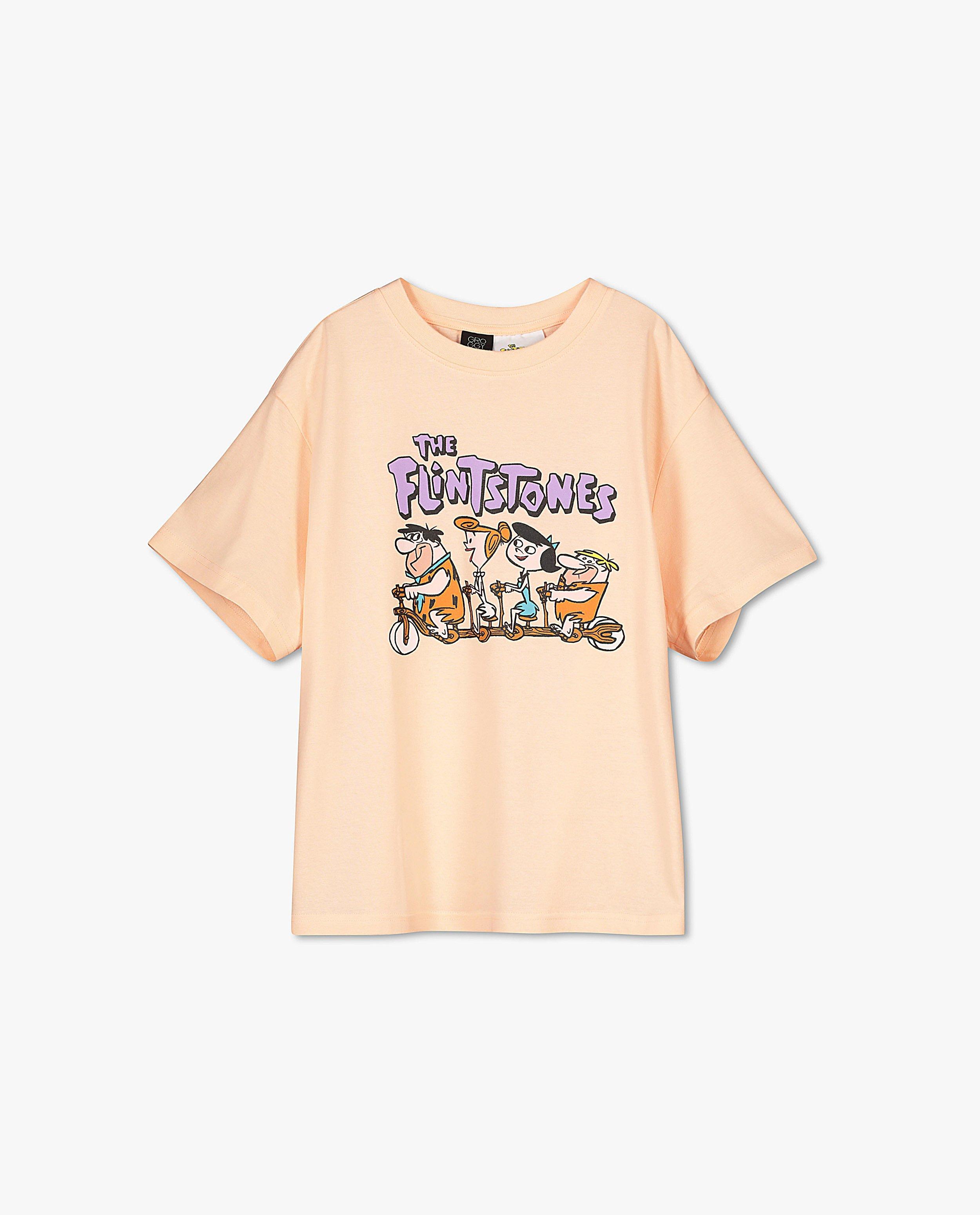 T-shirts - Oversized 'The Flintstones' T-shirt