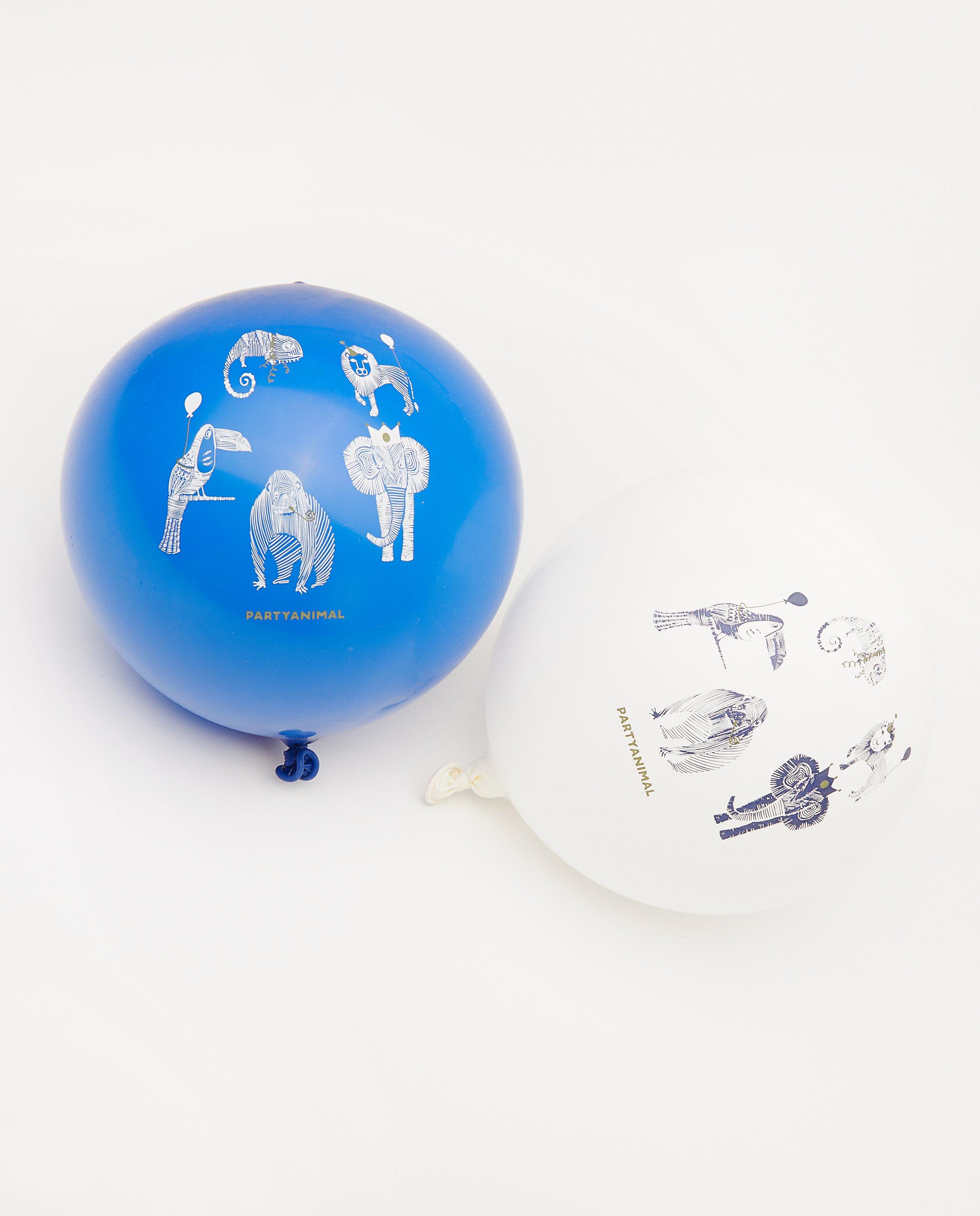 Set van 6 ballonnen met print AVA x JBC - JBC x AVA - AVA x JBC