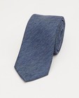 Blauwe stropdas met microprint - allover - JBC