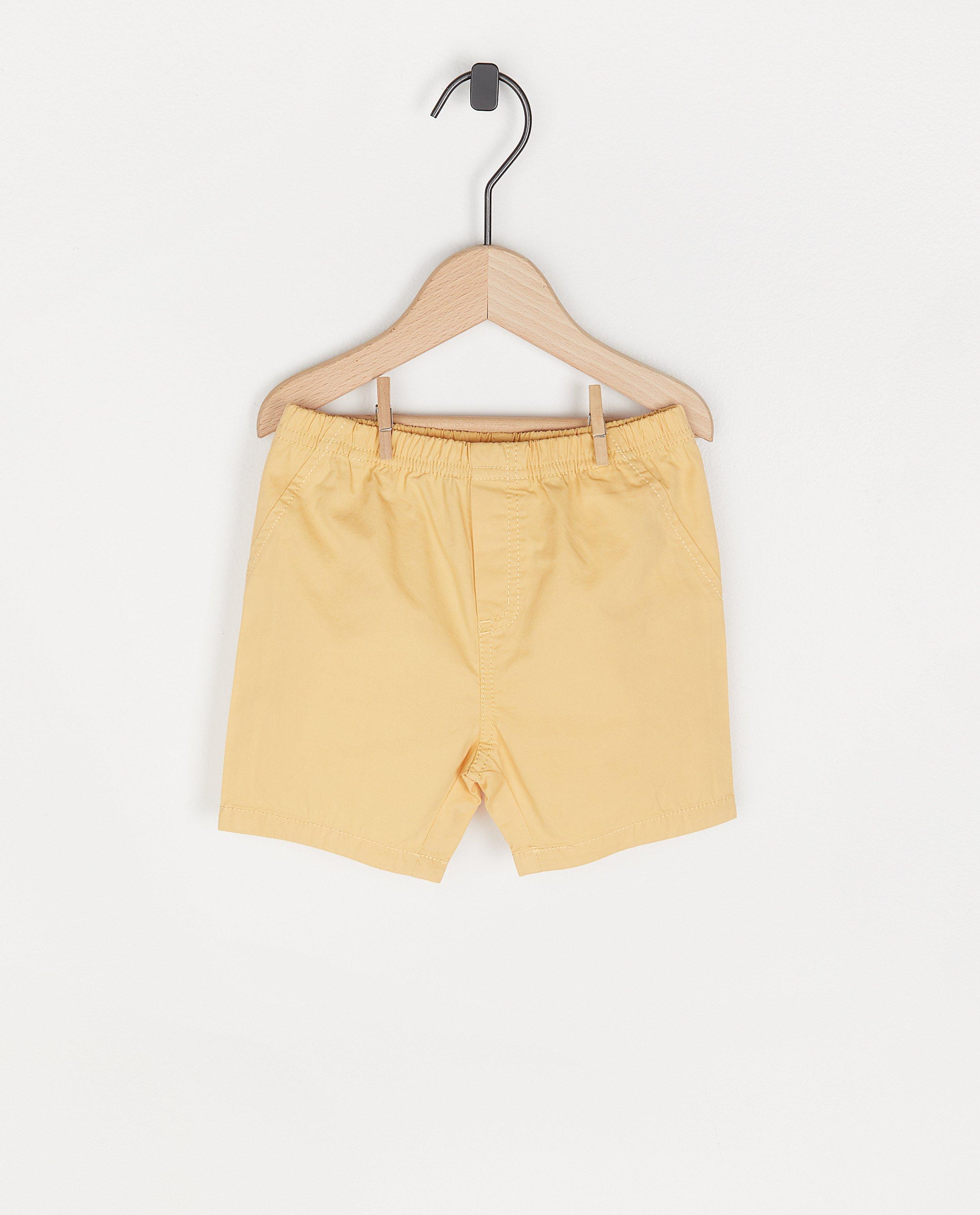 Gele short Bumba - effen - Bumba