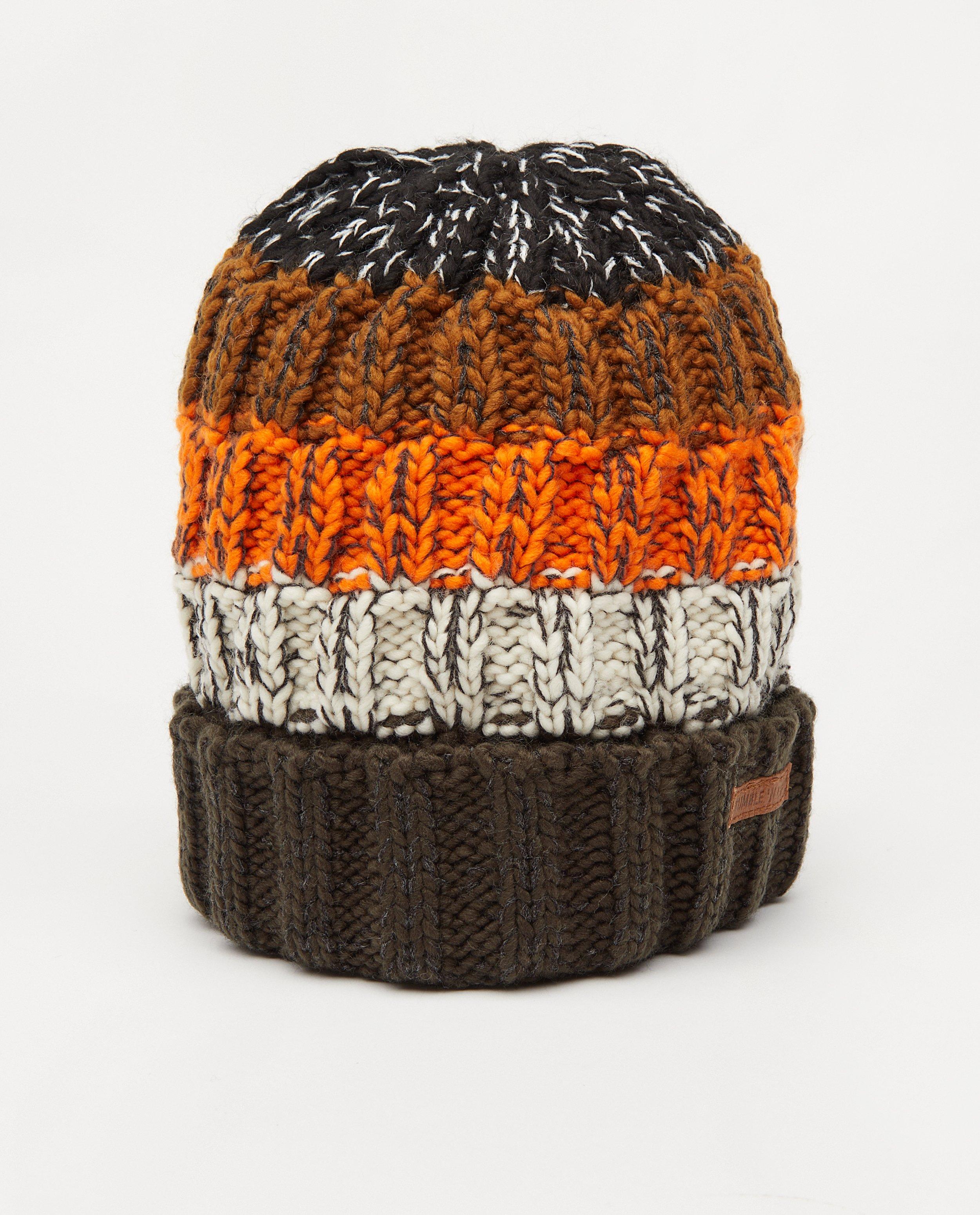 Gestreepte muts Tumble 'n Dry - met gebreid patroon - Tumble 'n Dry