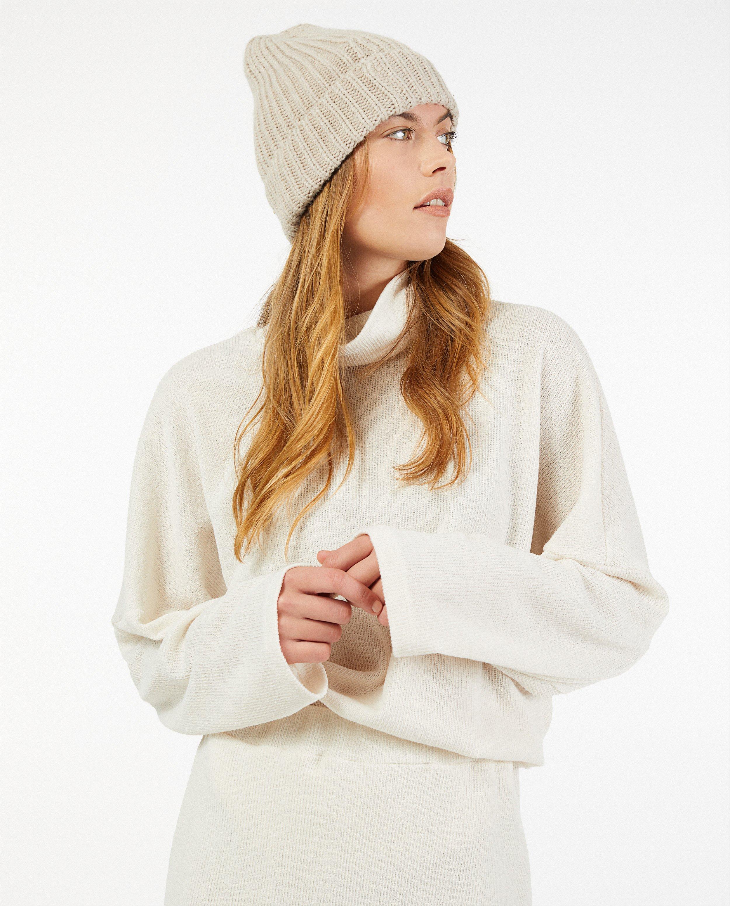 Off-white trui Ella Italia - van fijne brei - Ella Italia