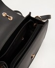 Handtassen - Zwarte handtas met houtlook