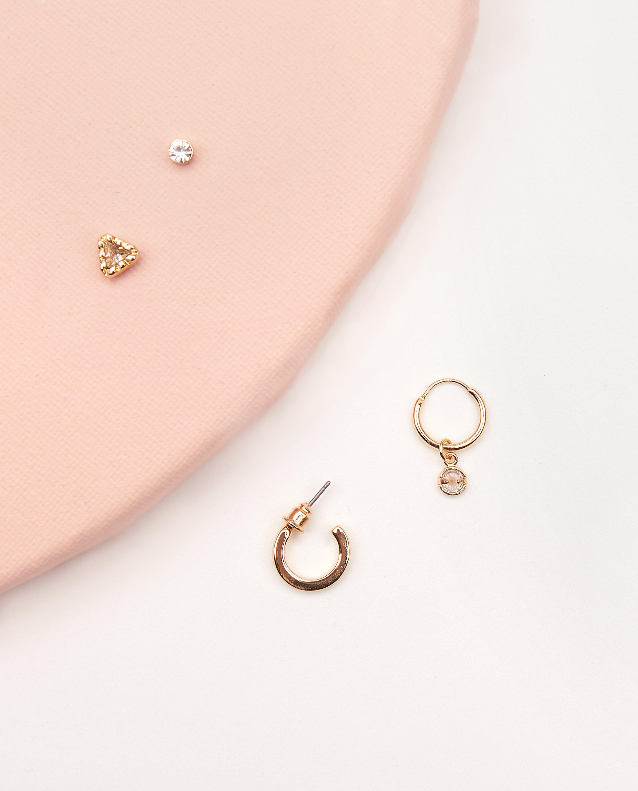 Bijoux - Boucles d’oreilles dorées Steffi Mercie